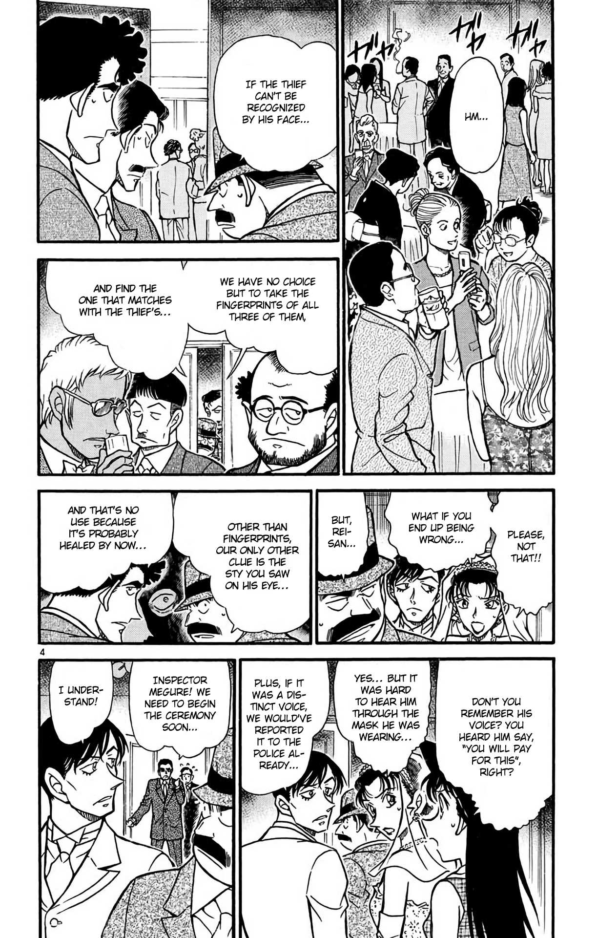 Detective Conan Chapter 537 page 5 - Chapter 537: Wedding Battle