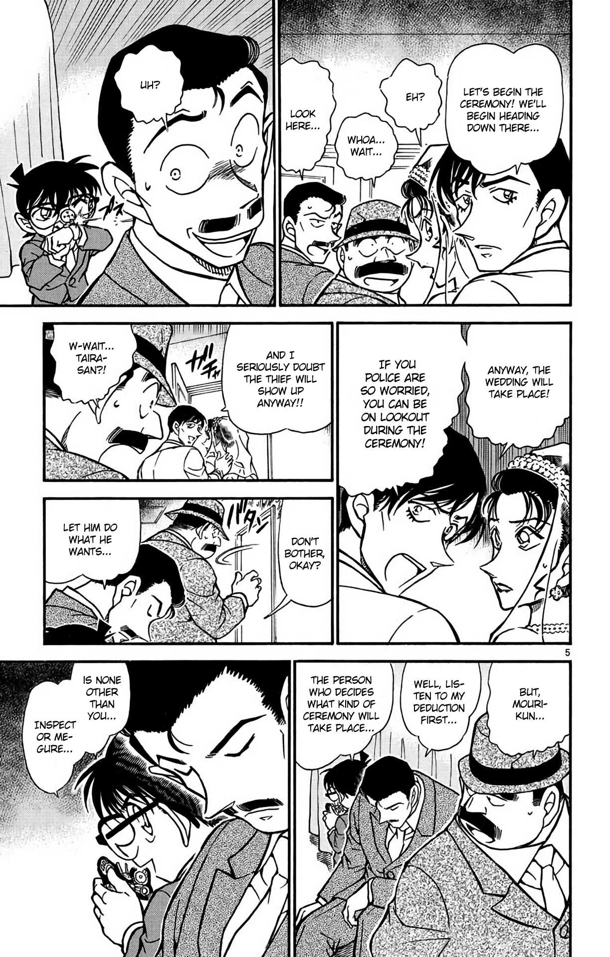 Detective Conan Chapter 537 page 6 - Chapter 537: Wedding Battle