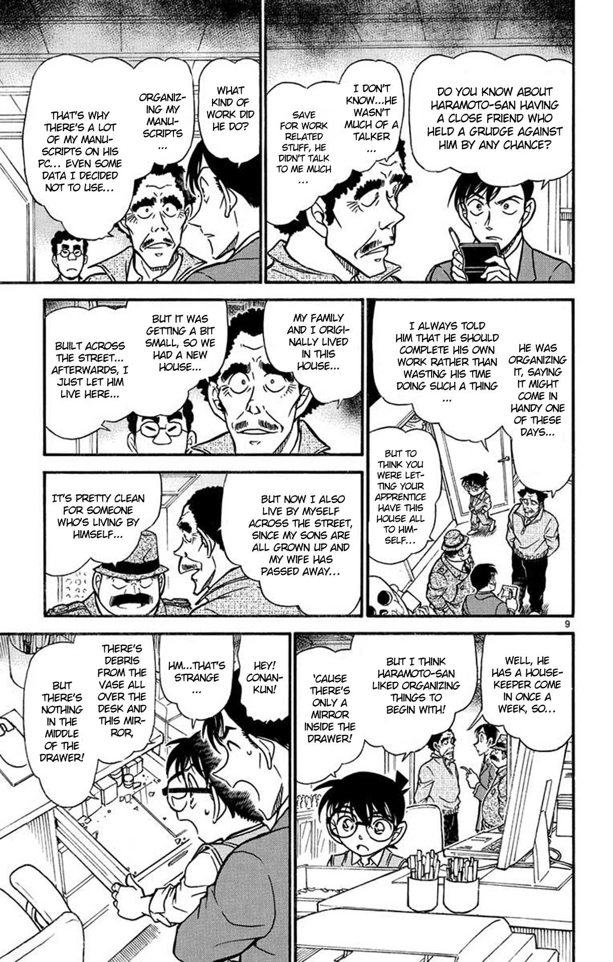 Detective Conan Chapter 539 page 10 - Chapter 539: Upside Down Mystery