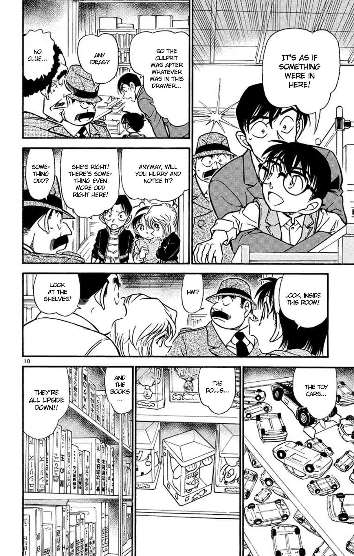Detective Conan Chapter 539 page 11 - Chapter 539: Upside Down Mystery