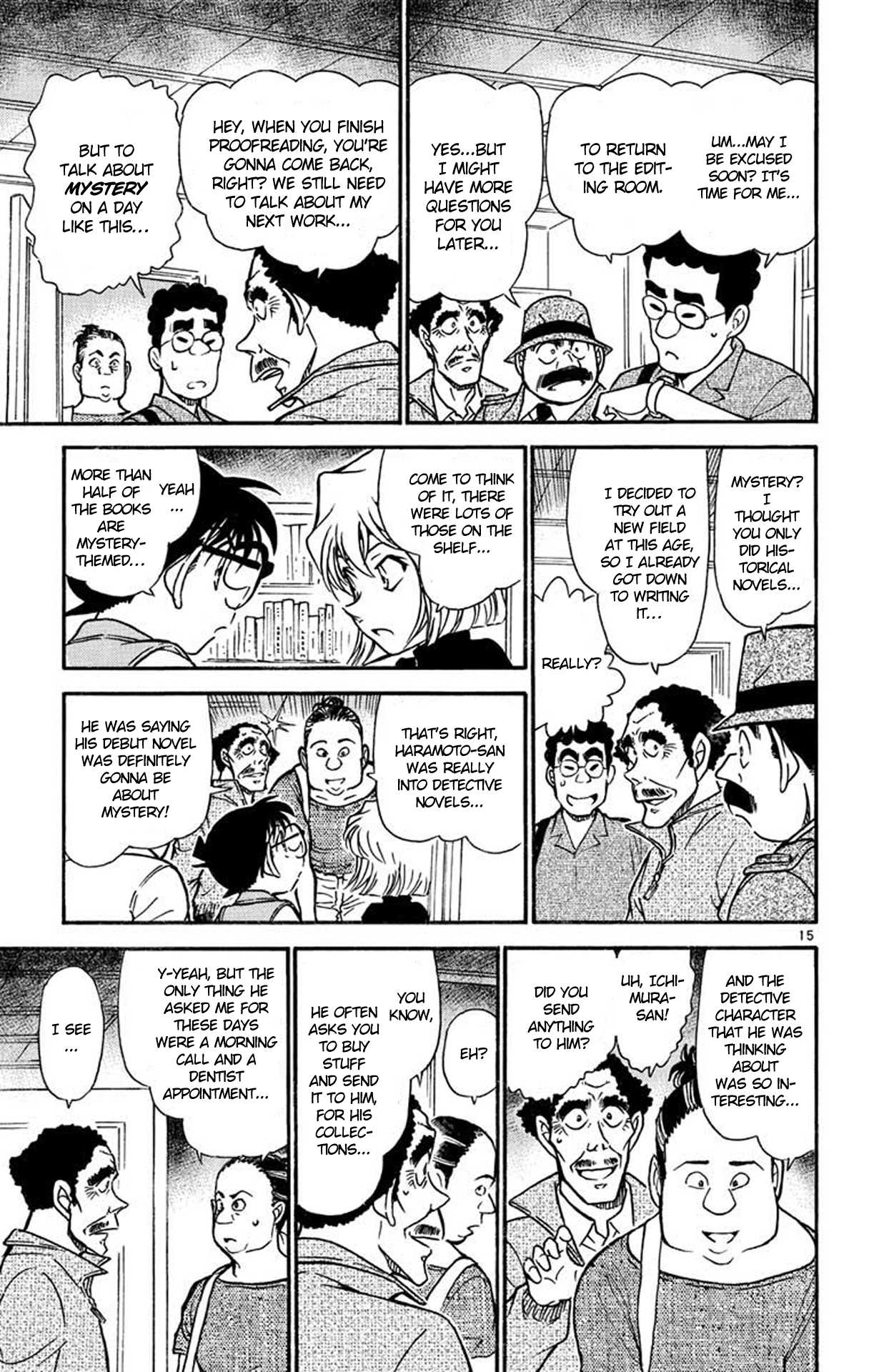 Detective Conan Chapter 539 page 16 - Chapter 539: Upside Down Mystery