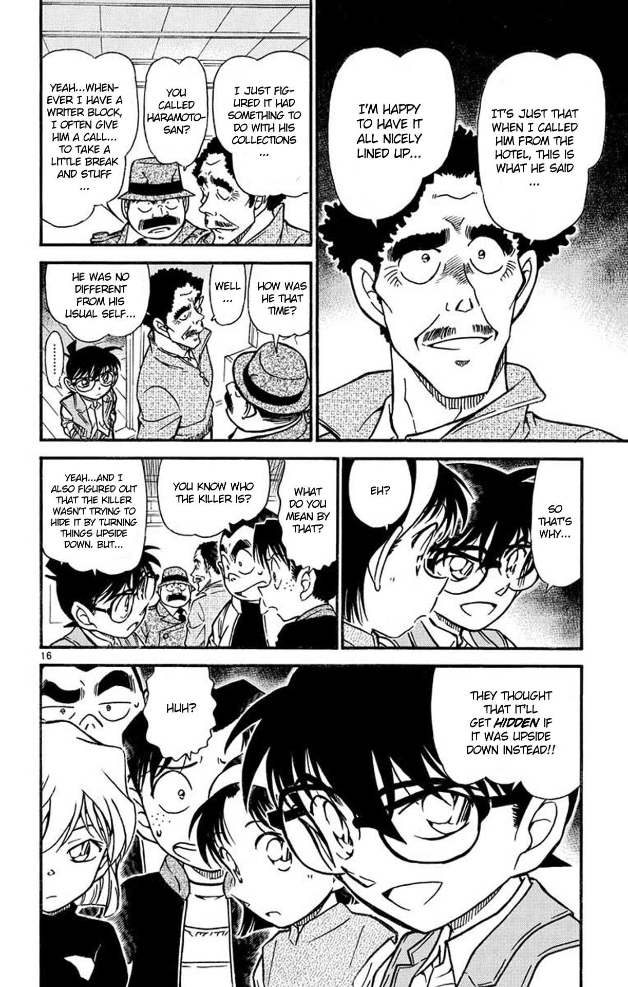Detective Conan Chapter 539 page 17 - Chapter 539: Upside Down Mystery