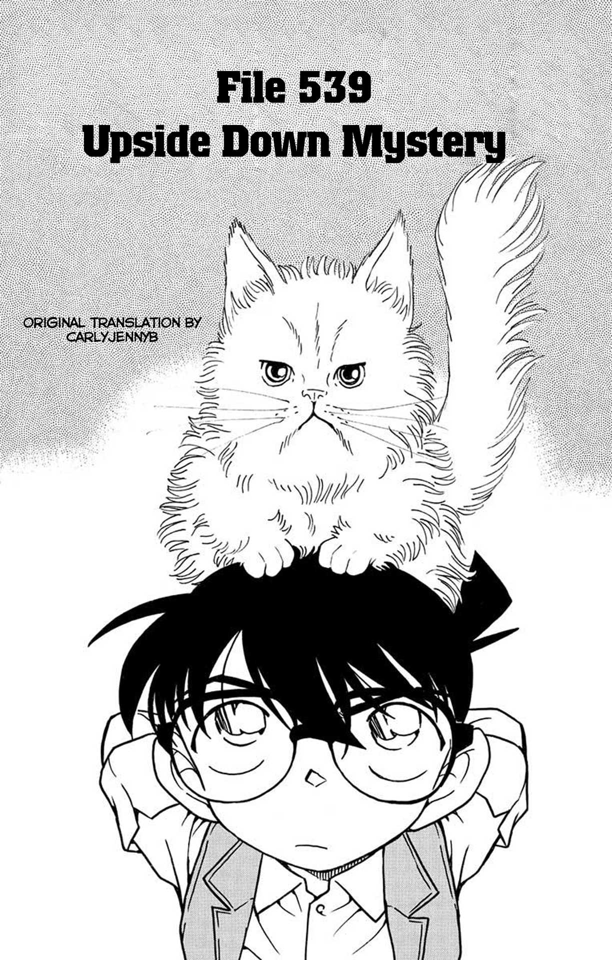 Detective Conan Chapter 539 page 2 - Chapter 539: Upside Down Mystery
