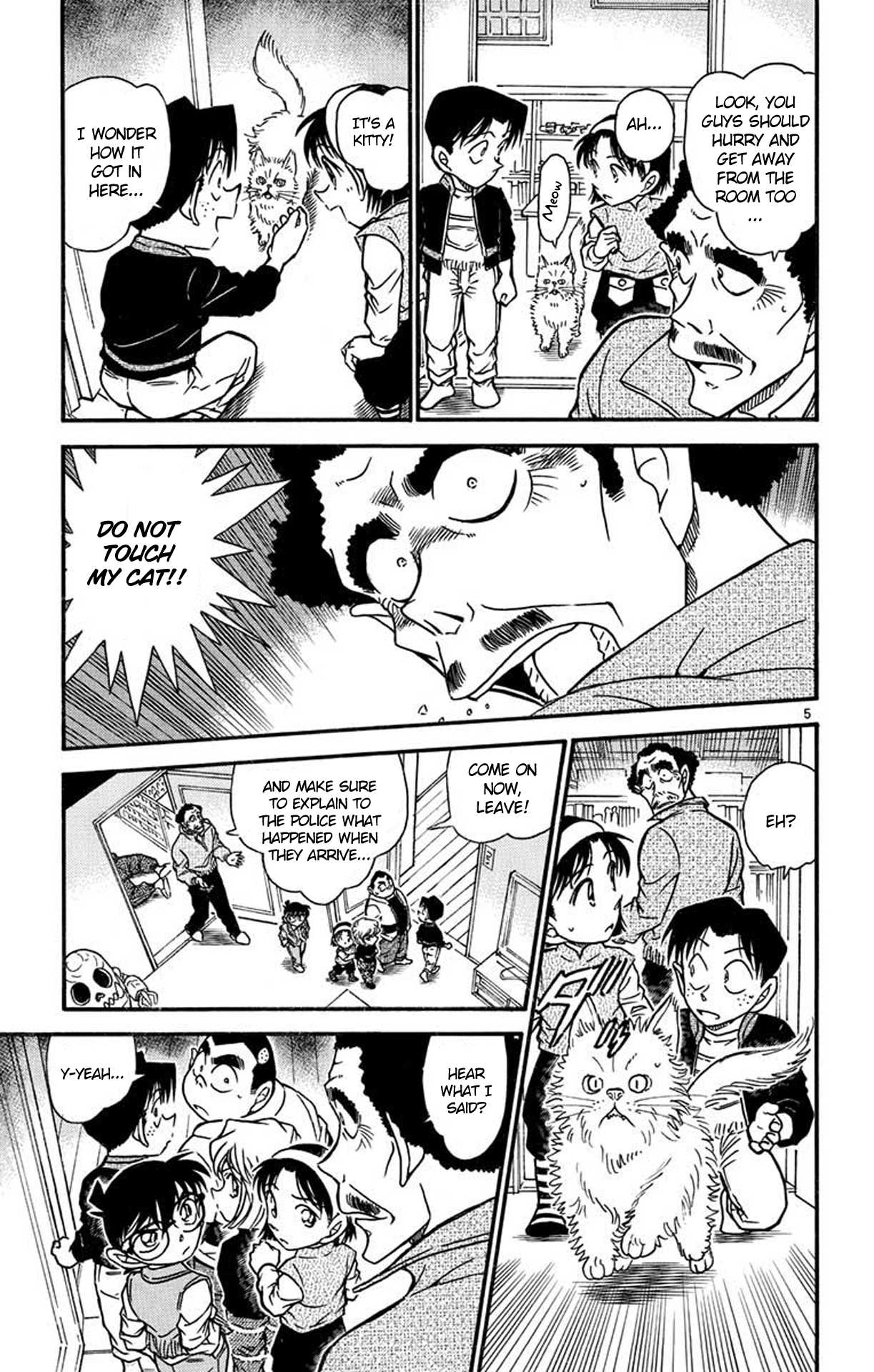 Detective Conan Chapter 539 page 6 - Chapter 539: Upside Down Mystery