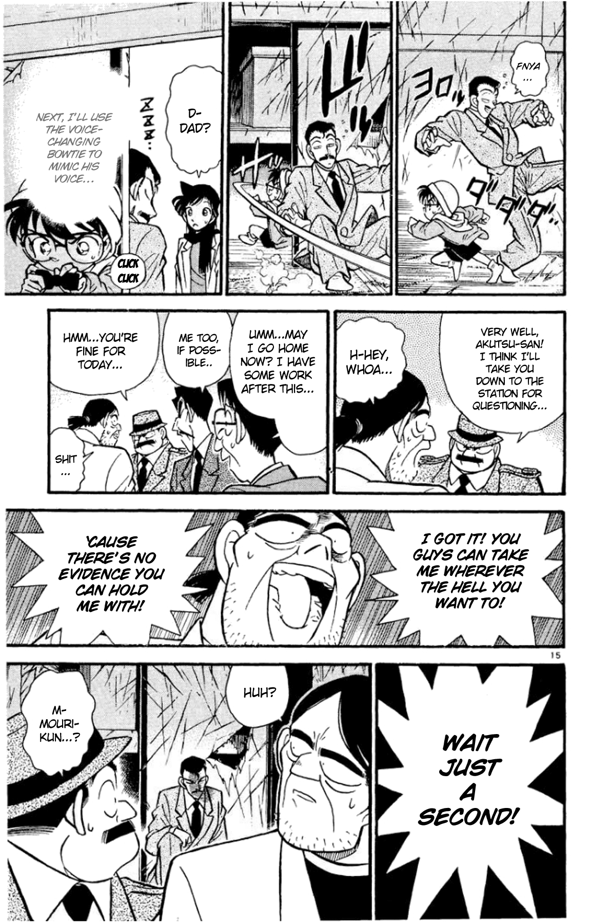 Detective Conan Chapter 54 page 16 - Chapter 54: The Mystery of the Answering Machine