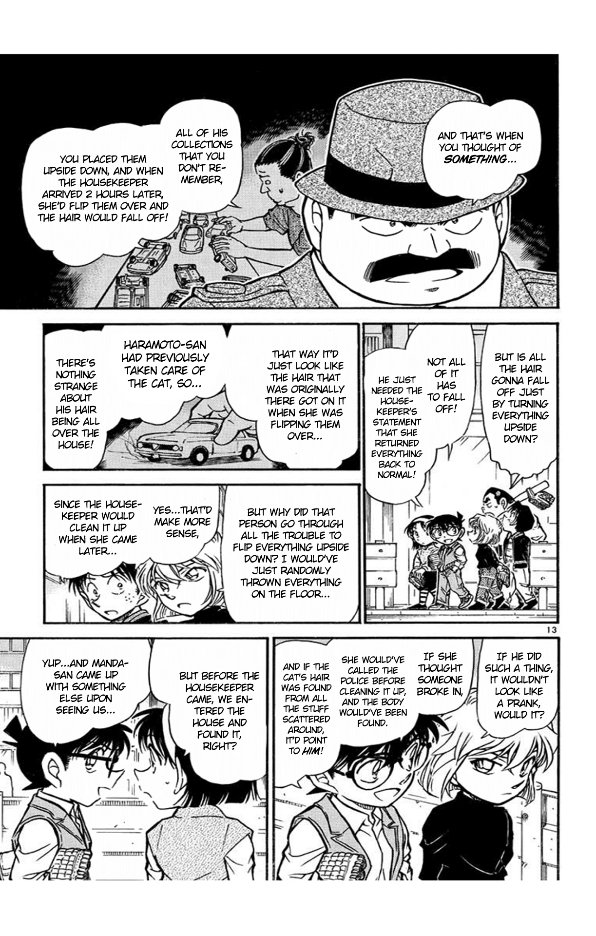 Detective Conan Chapter 540 page 14 - Chapter 540: The Thing He Wanted to Hide