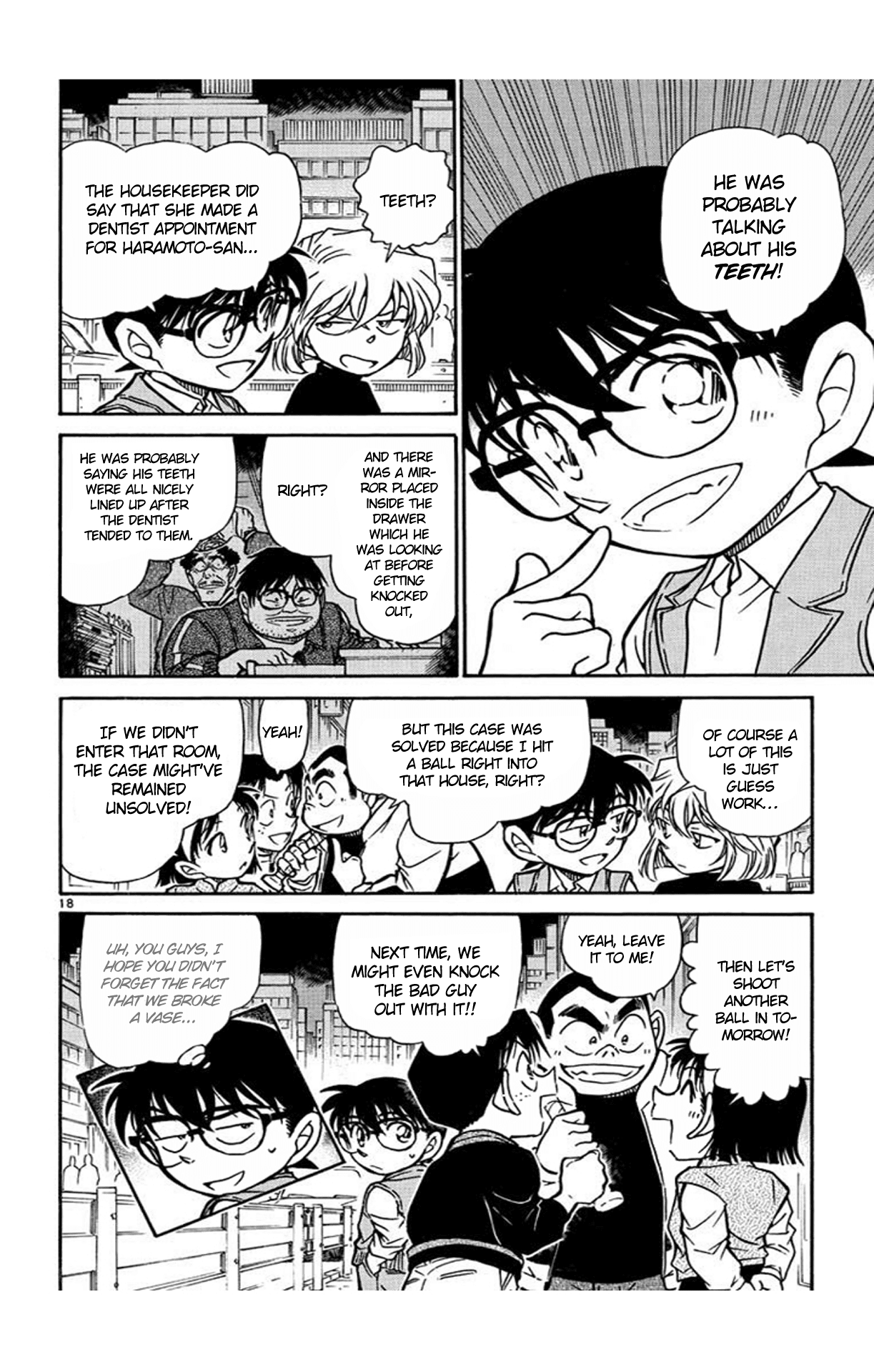Detective Conan Chapter 540 page 19 - Chapter 540: The Thing He Wanted to Hide