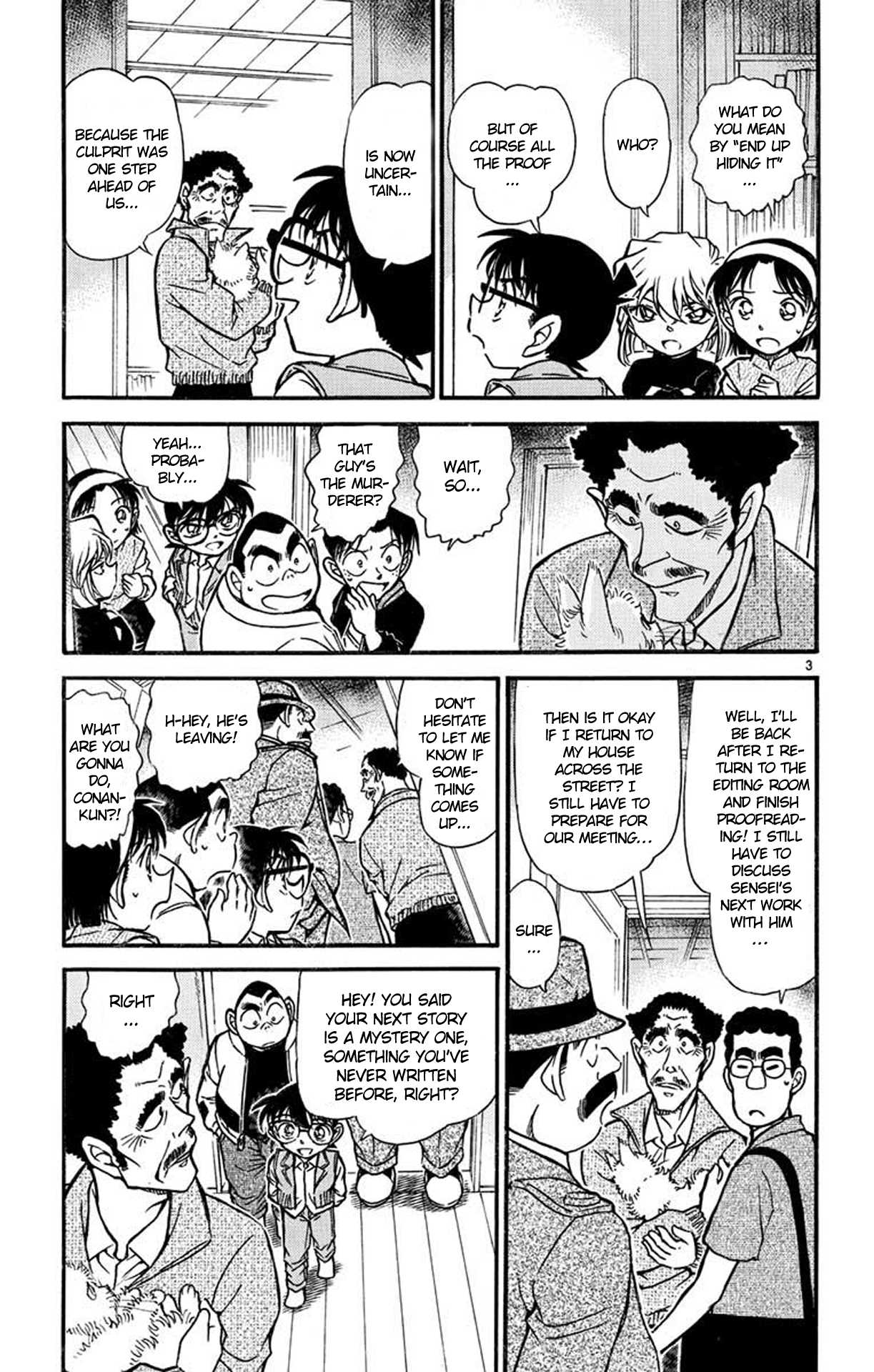 Detective Conan Chapter 540 page 4 - Chapter 540: The Thing He Wanted to Hide