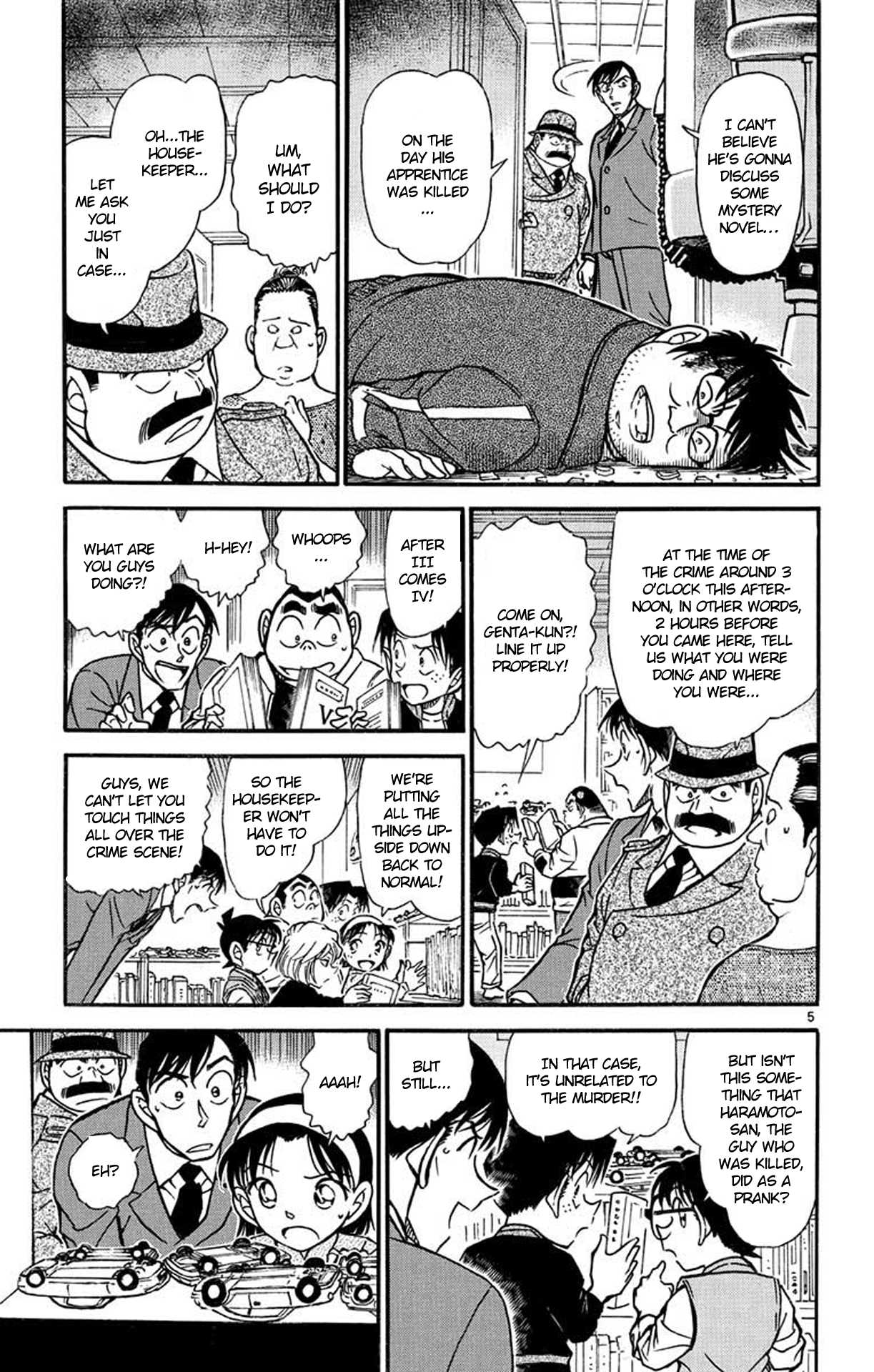 Detective Conan Chapter 540 page 6 - Chapter 540: The Thing He Wanted to Hide