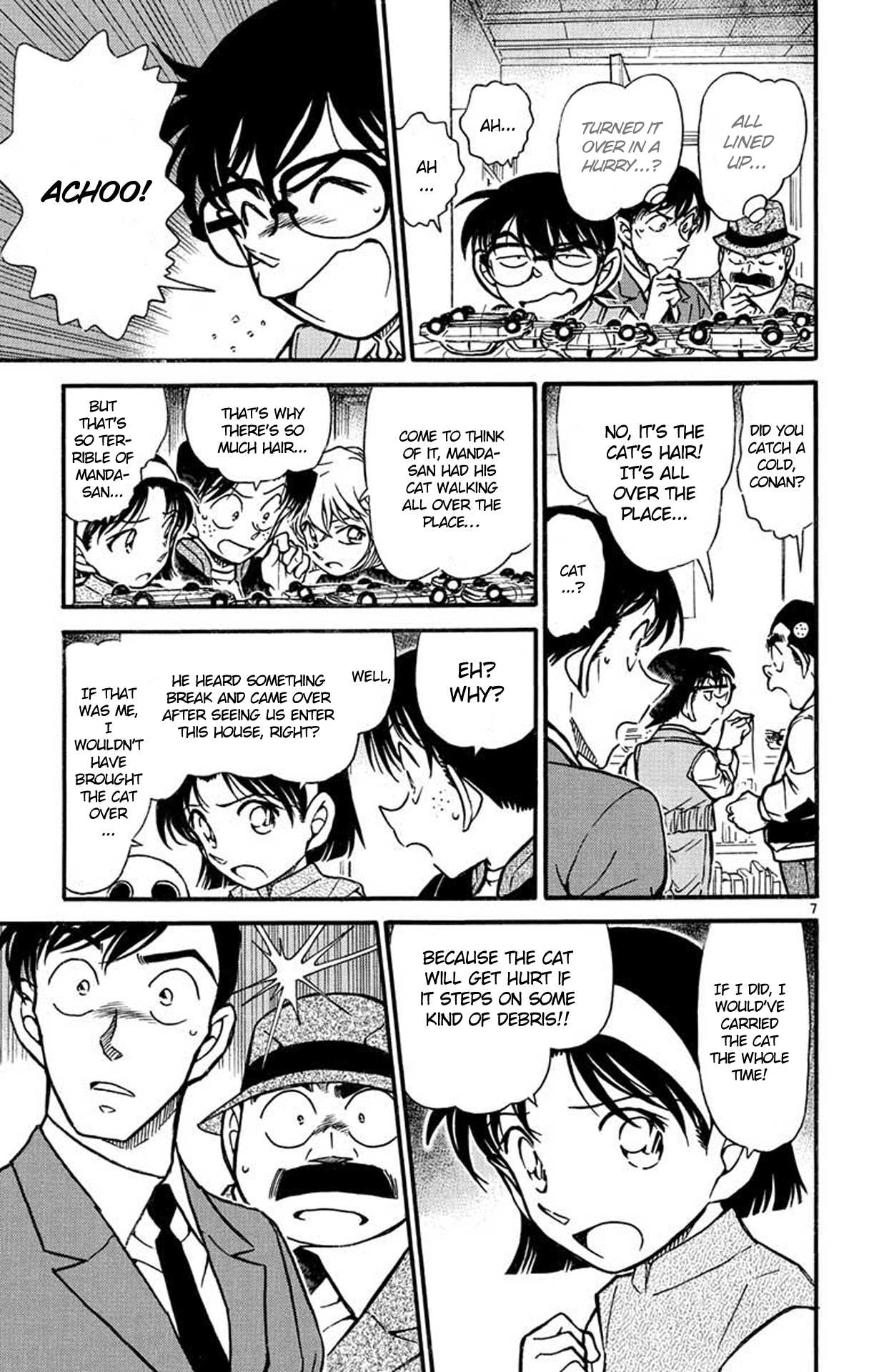Detective Conan Chapter 540 page 8 - Chapter 540: The Thing He Wanted to Hide