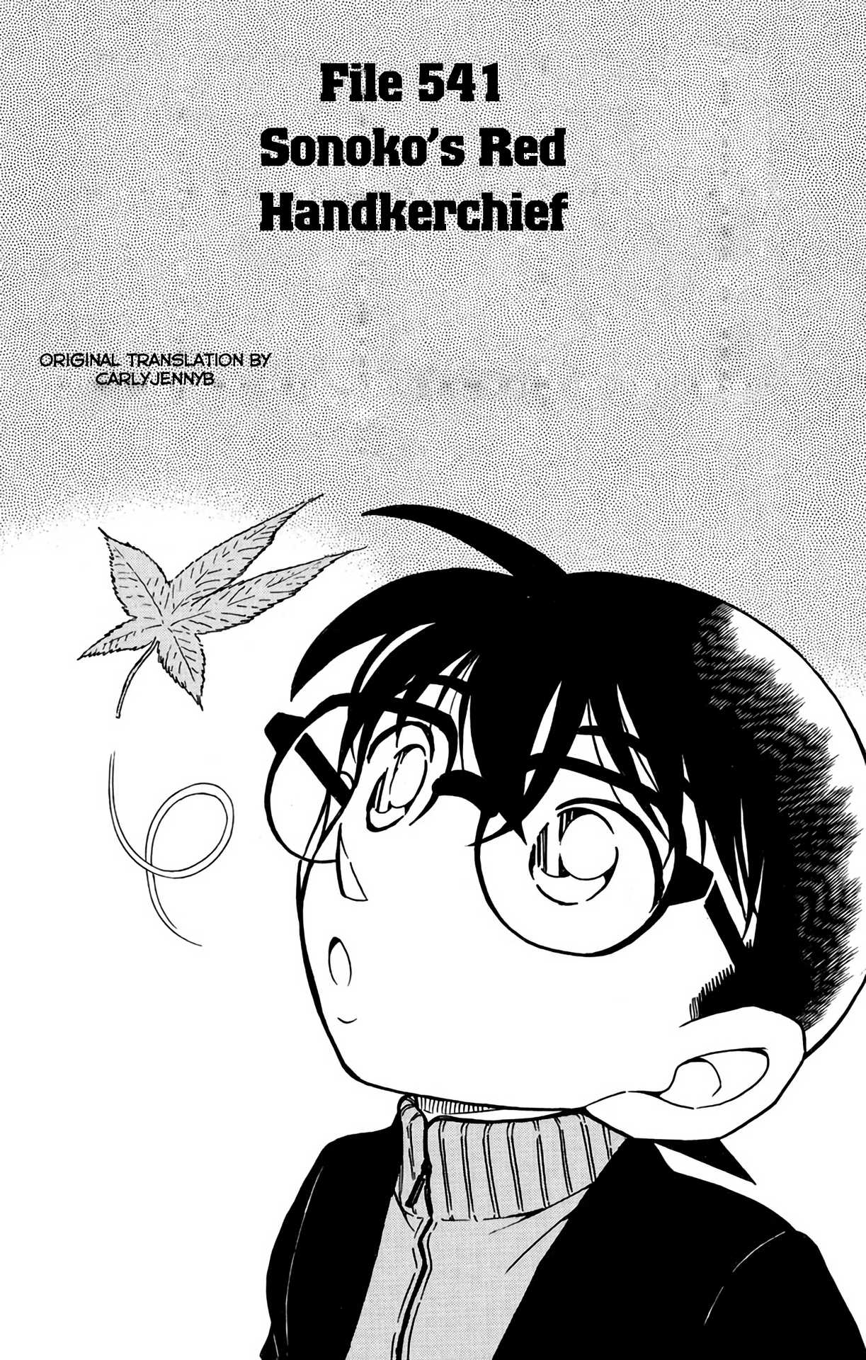 Detective Conan Chapter 541 page 2 - Chapter 541: Sonoko's Red Handkerchief