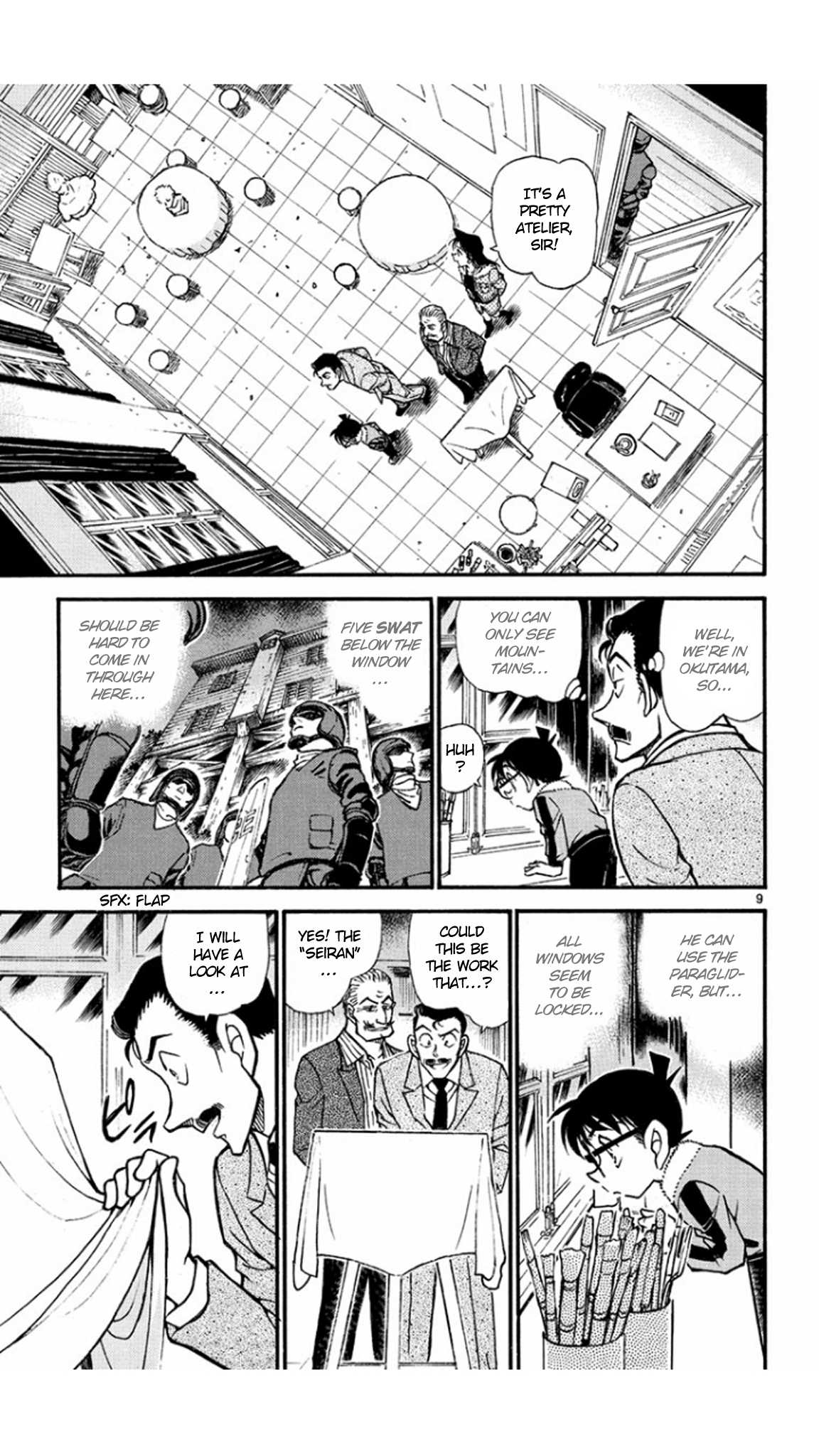 Detective Conan Chapter 544 page 10 - Chapter 544: Crimson