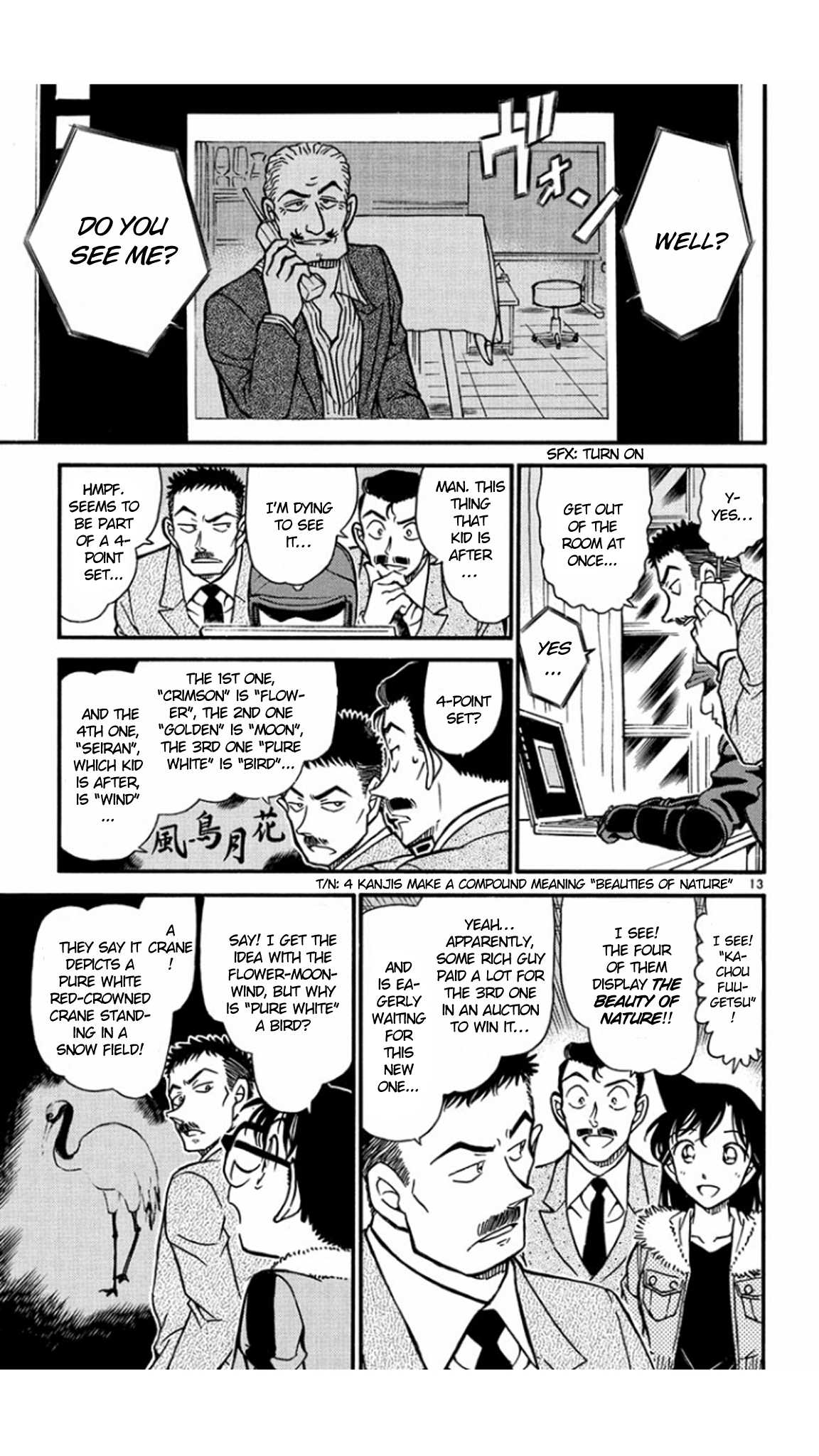 Detective Conan Chapter 544 page 14 - Chapter 544: Crimson