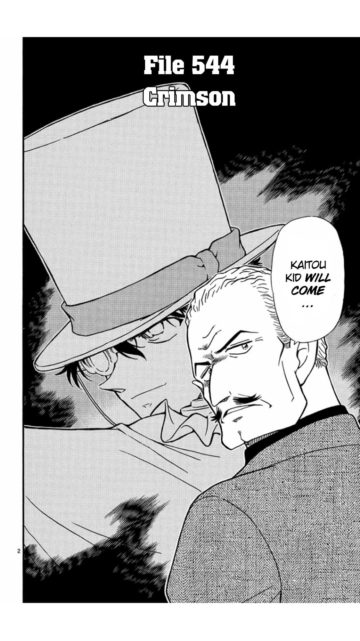 Detective Conan Chapter 544 page 3 - Chapter 544: Crimson
