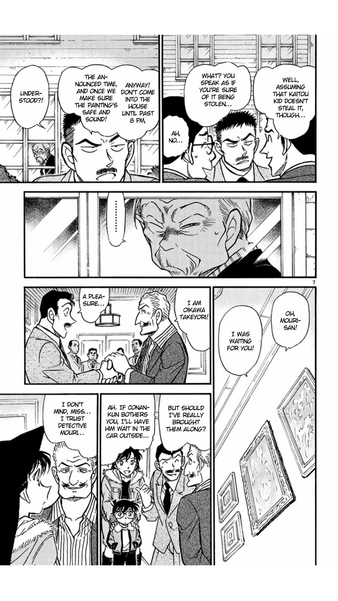 Detective Conan Chapter 544 page 8 - Chapter 544: Crimson