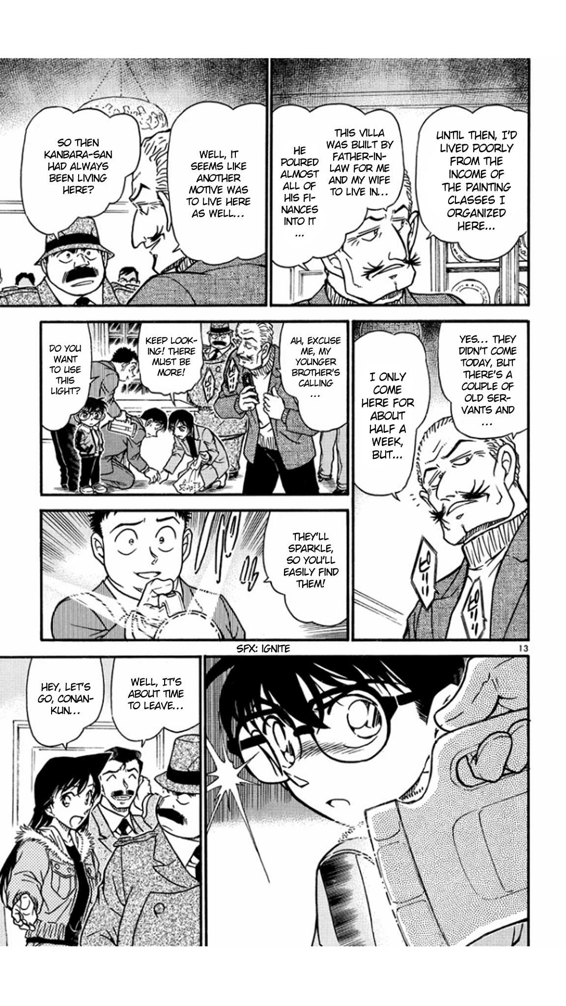 Detective Conan Chapter 546 page 14 - Chapter 546: Seiran