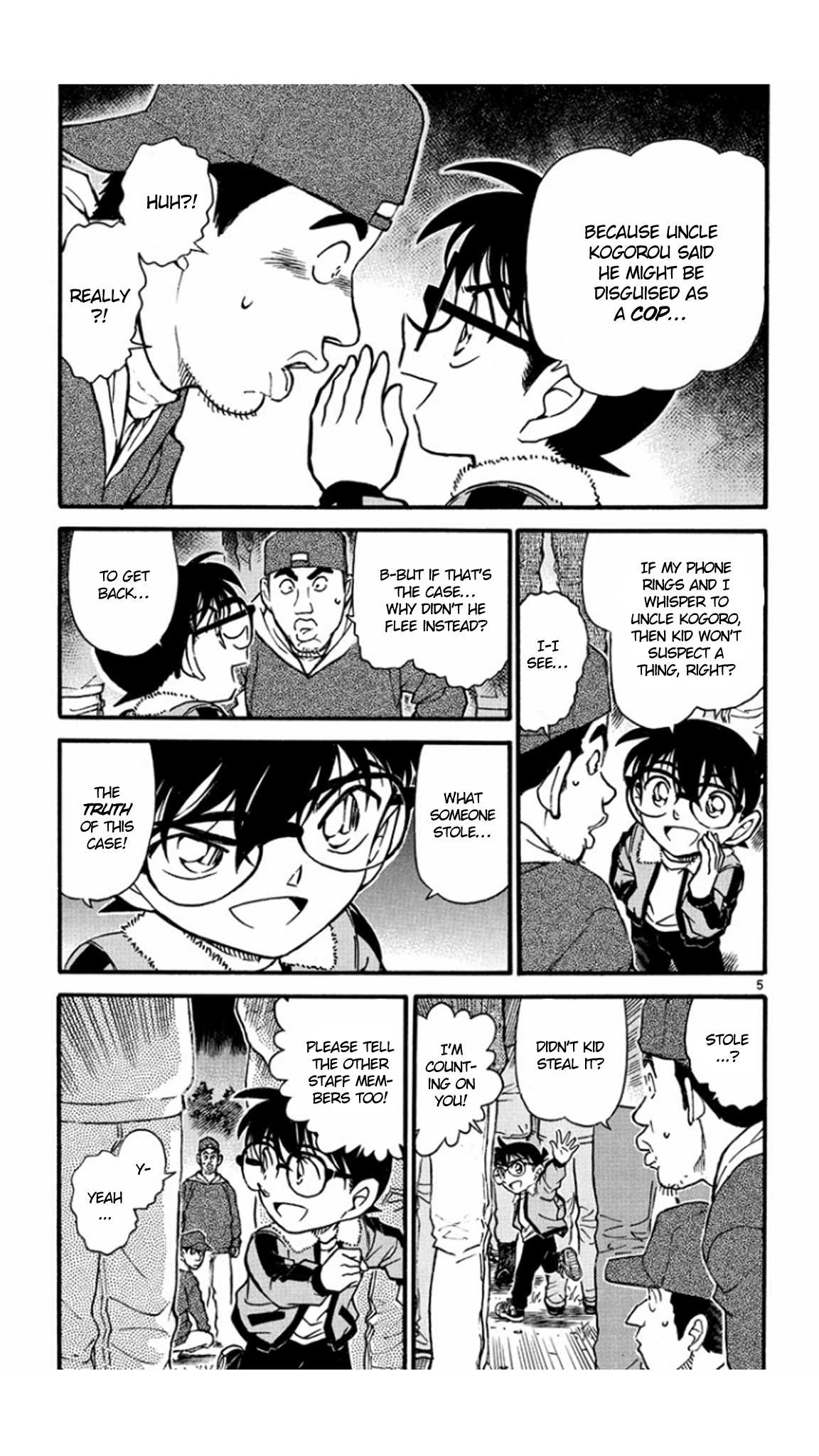 Detective Conan Chapter 546 page 6 - Chapter 546: Seiran