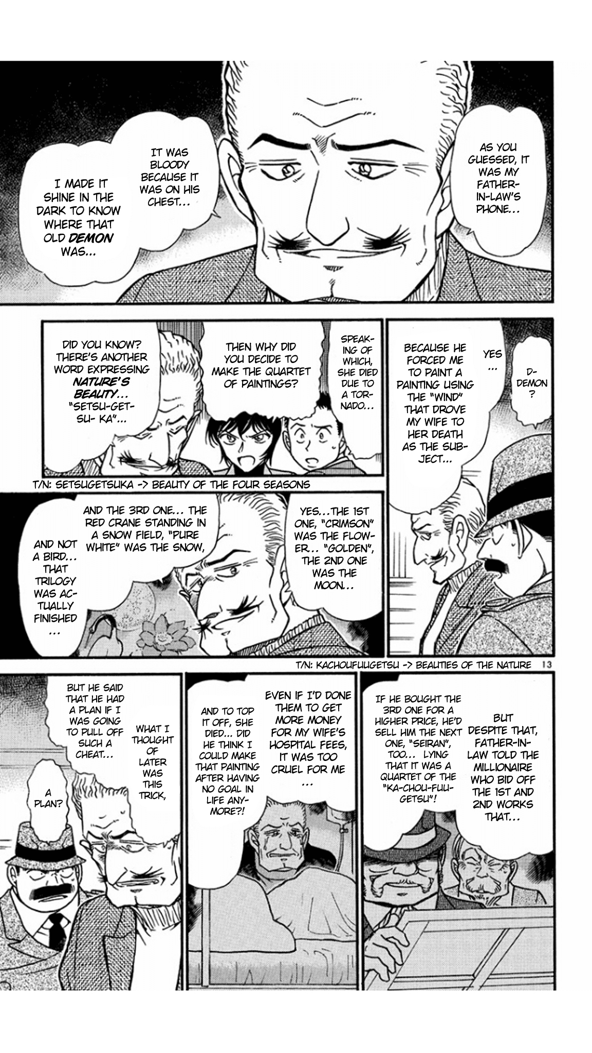 Detective Conan Chapter 547 page 14 - Chapter 547: Pure White