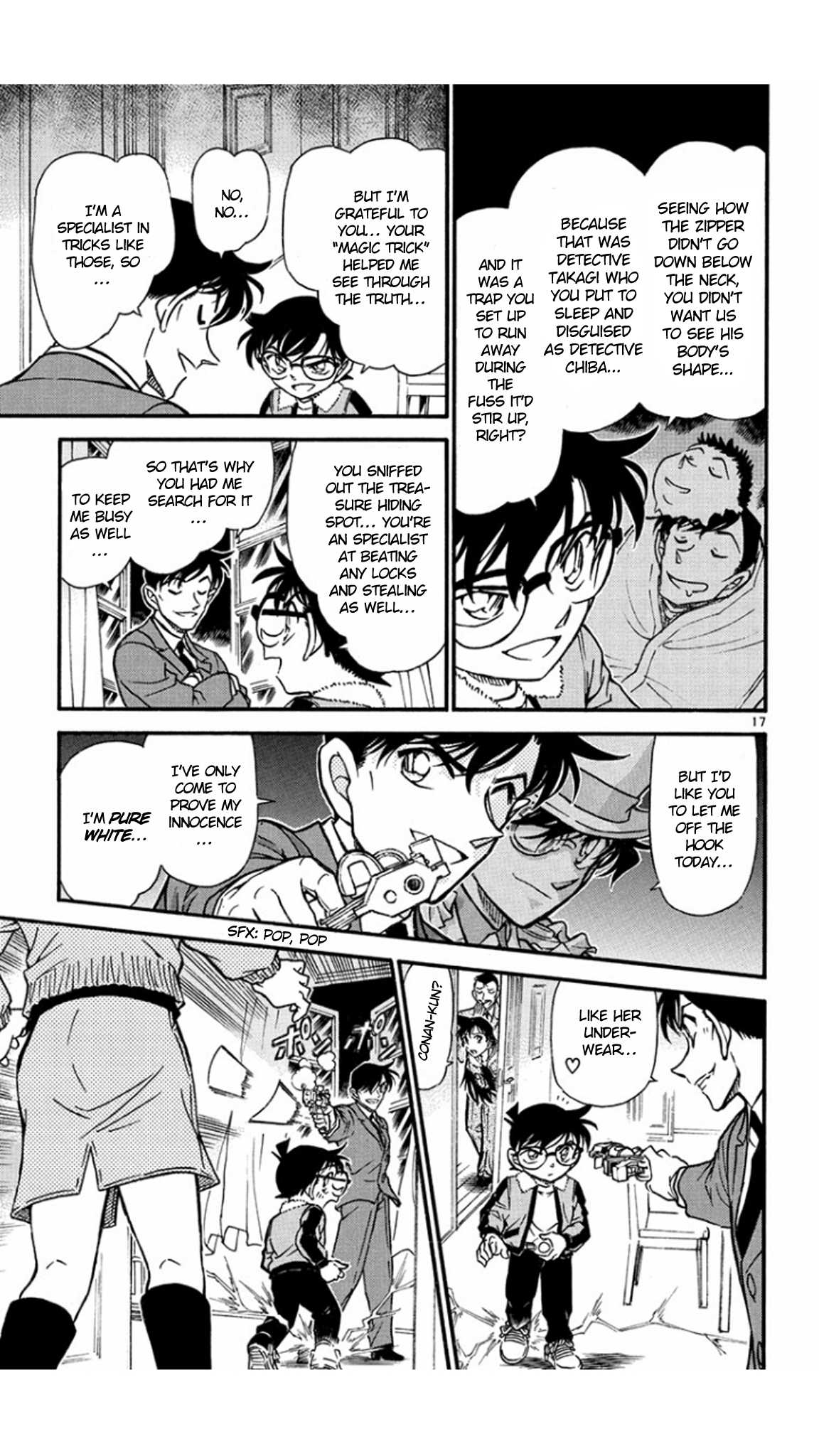 Detective Conan Chapter 547 page 18 - Chapter 547: Pure White