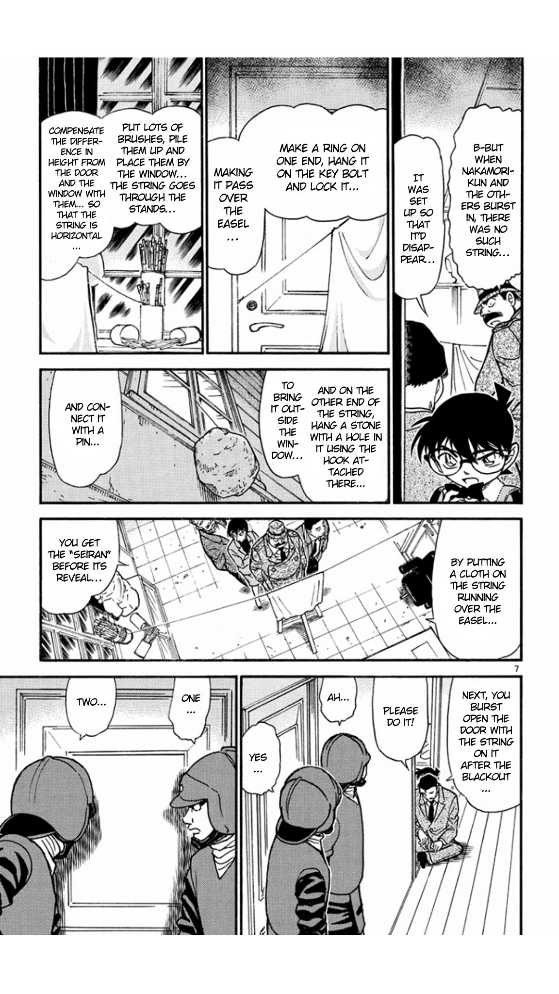 Detective Conan Chapter 547 page 8 - Chapter 547: Pure White