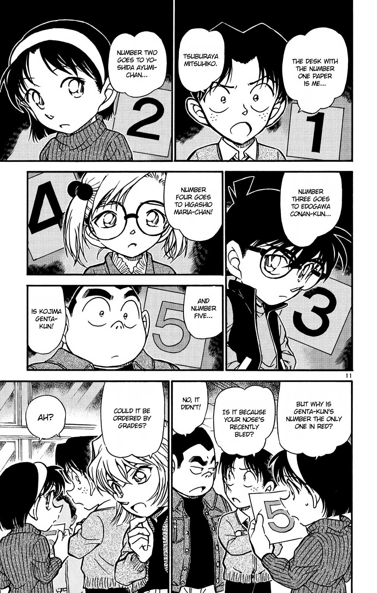 Detective Conan Chapter 548 page 12 - Chapter 548: The Mysterious 200-faced Man