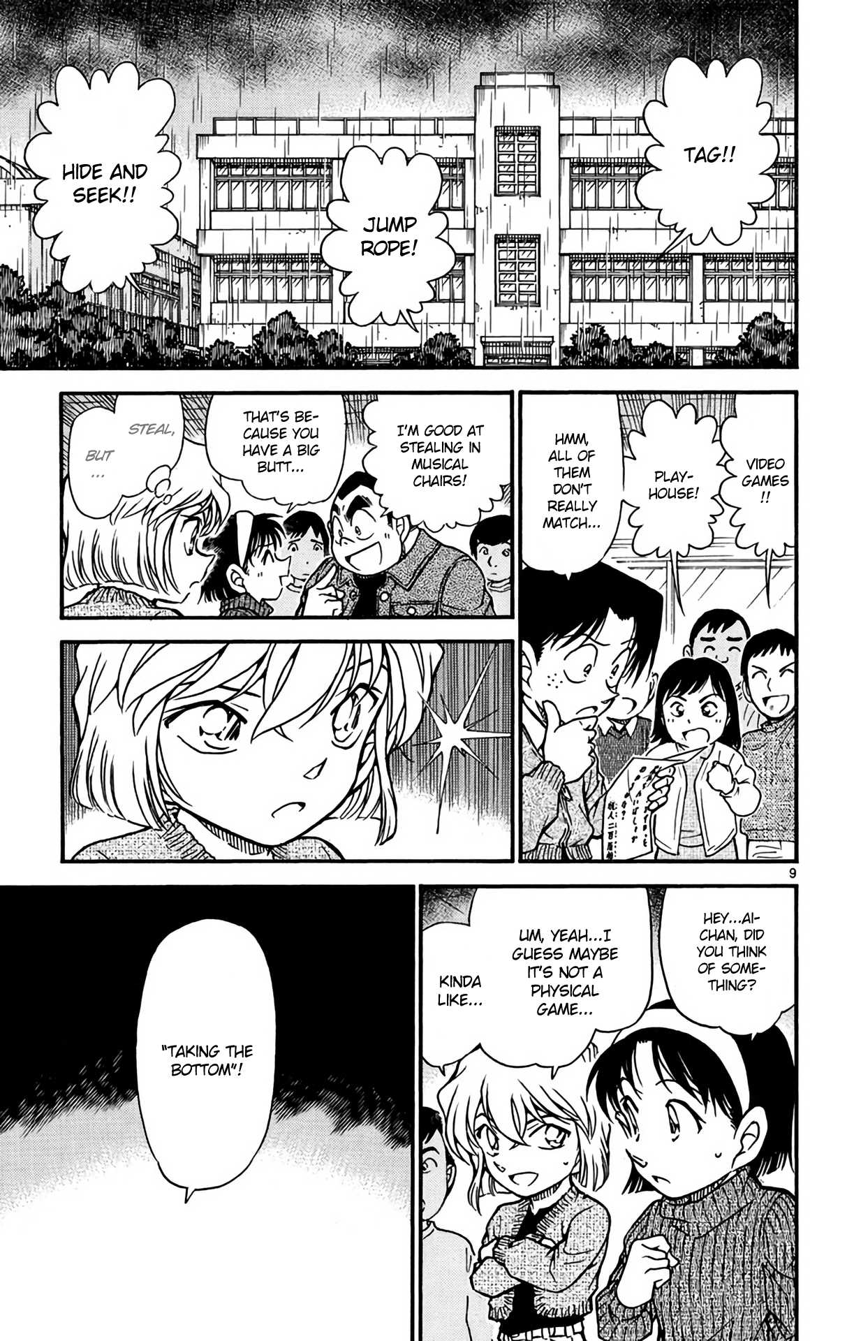 Detective Conan Chapter 549 page 10 - Chapter 549: Class 1B's Big Battle