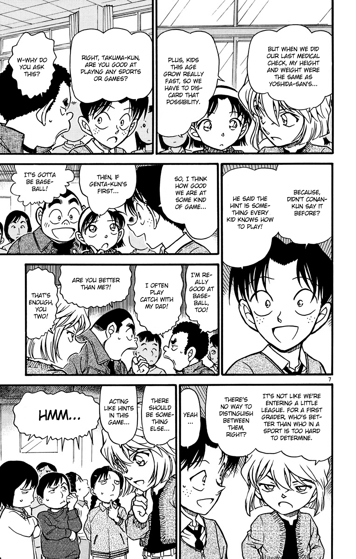 Detective Conan Chapter 549 page 8 - Chapter 549: Class 1B's Big Battle