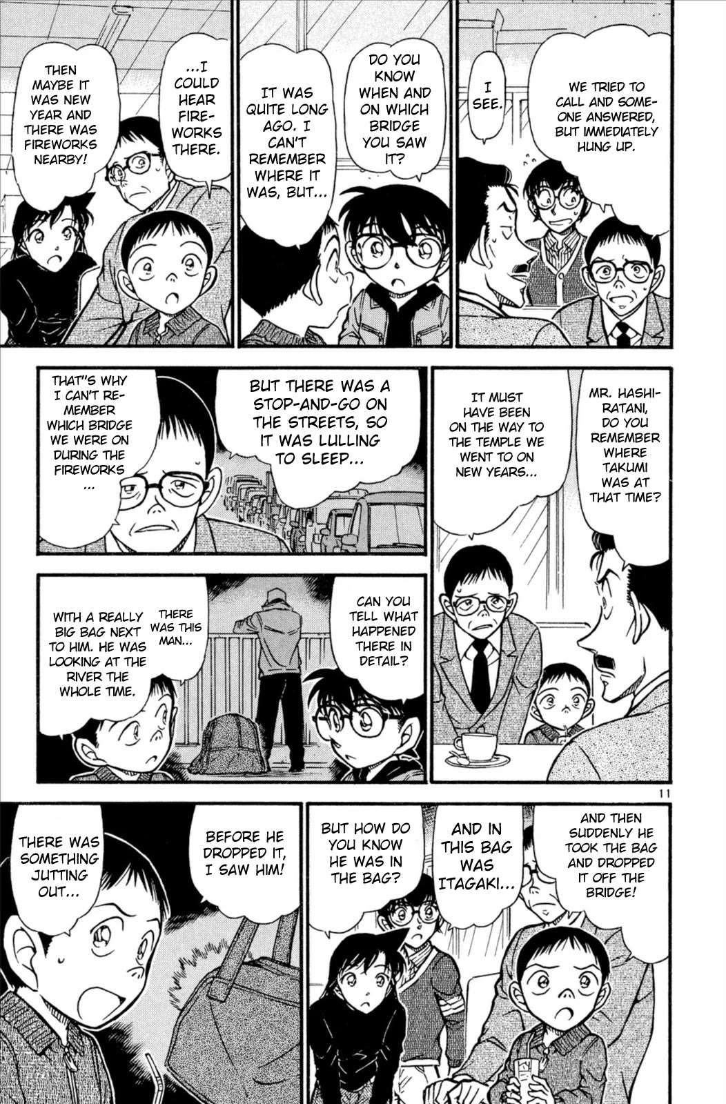 Detective Conan Chapter 550 page 12 - Chapter 550: The Only Eyewitness