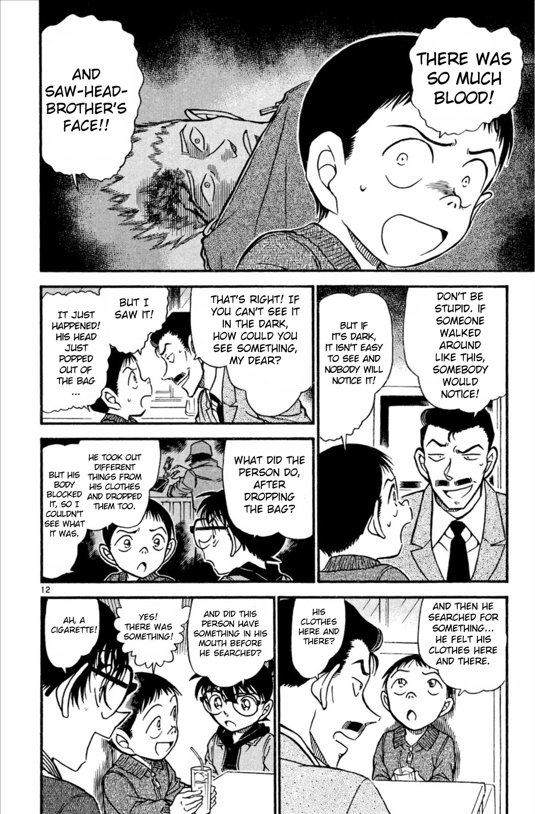 Detective Conan Chapter 550 page 13 - Chapter 550: The Only Eyewitness