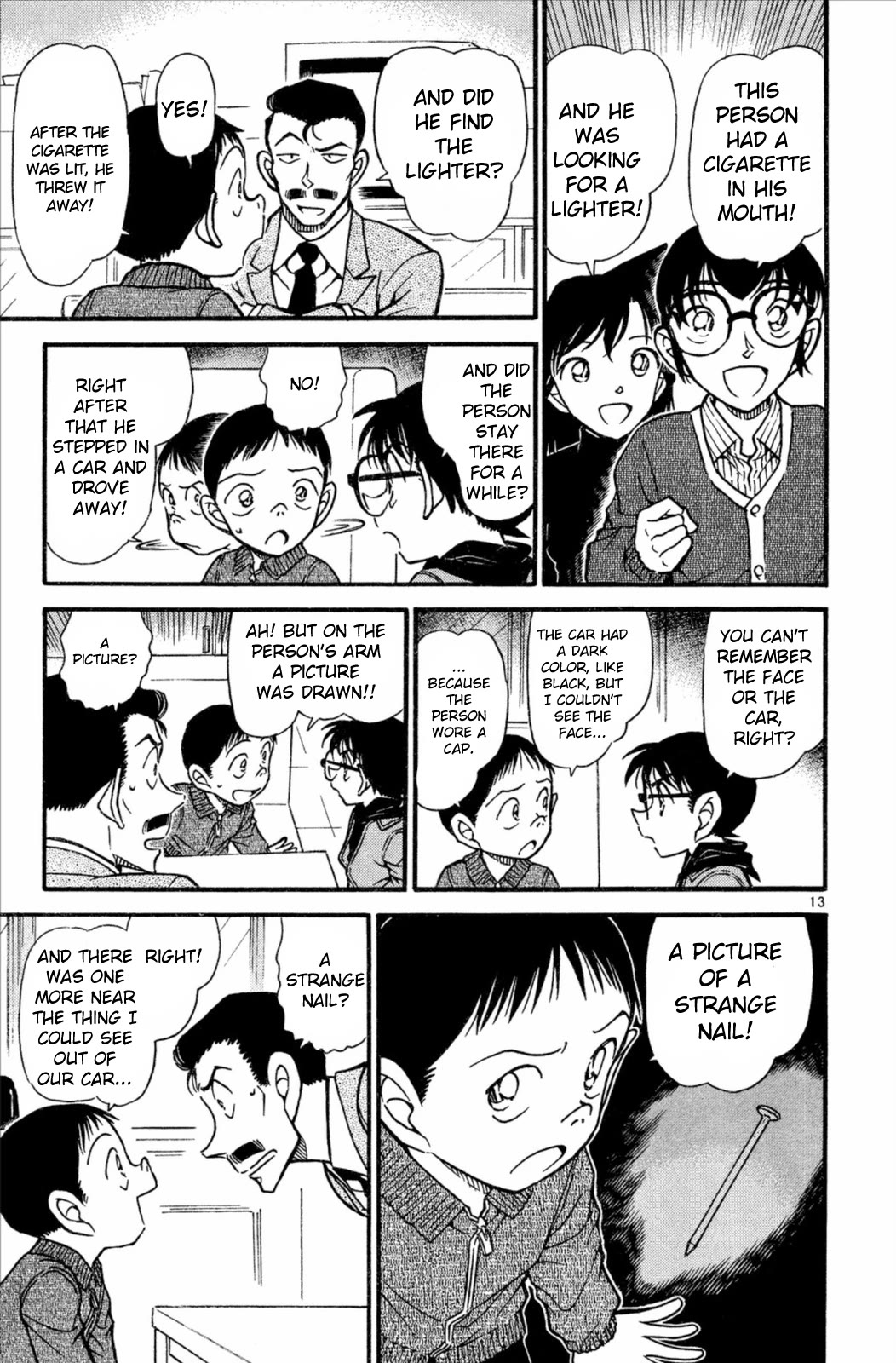 Detective Conan Chapter 550 page 14 - Chapter 550: The Only Eyewitness
