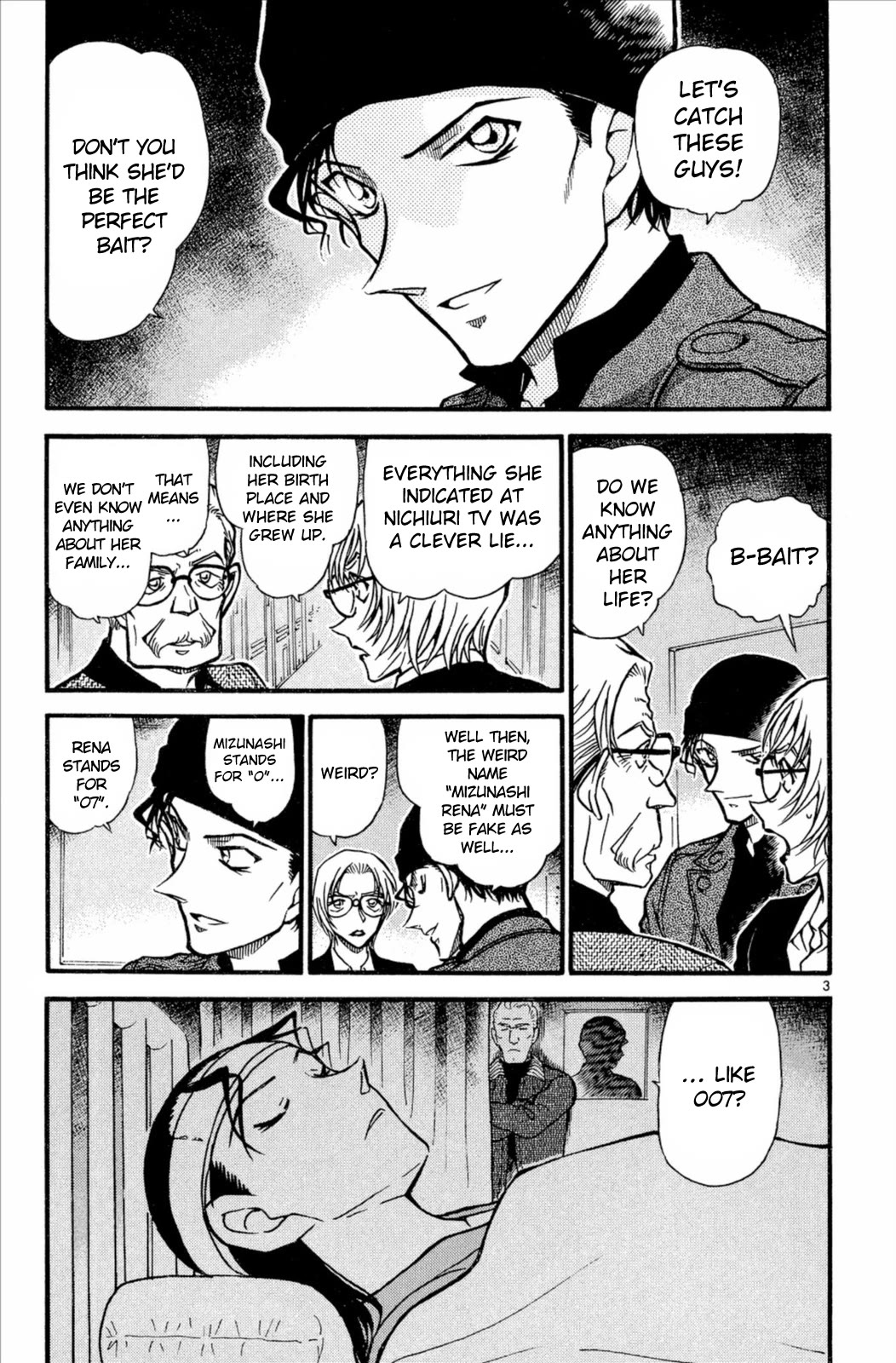 Detective Conan Chapter 550 page 4 - Chapter 550: The Only Eyewitness