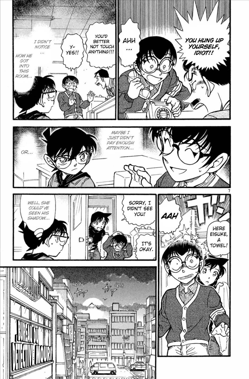 Detective Conan Chapter 550 page 8 - Chapter 550: The Only Eyewitness