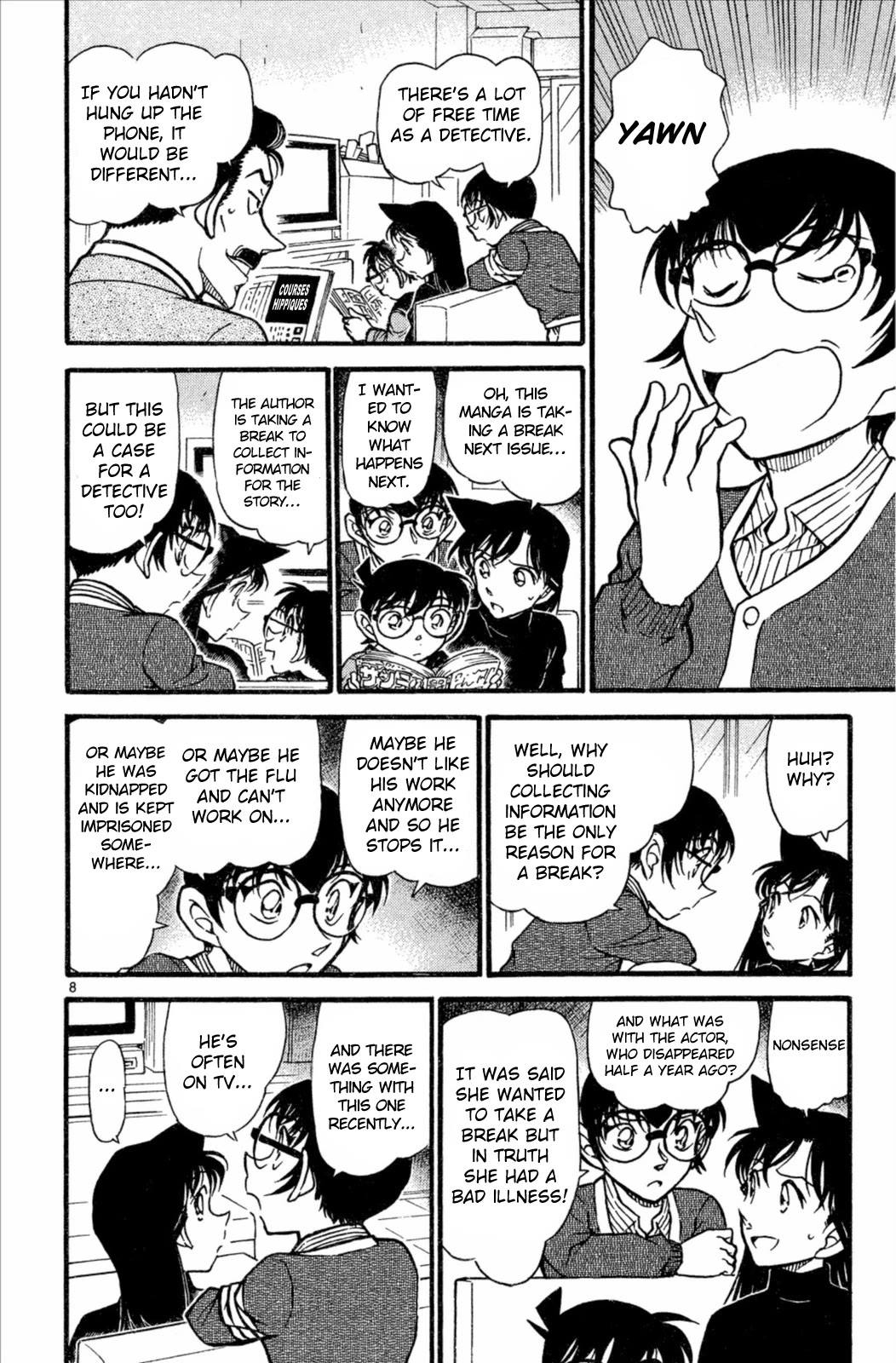 Detective Conan Chapter 550 page 9 - Chapter 550: The Only Eyewitness