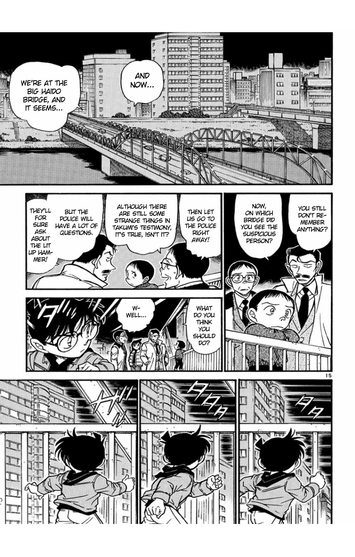 Detective Conan Chapter 551 page 16 - Chapter 551: Nail & Snake