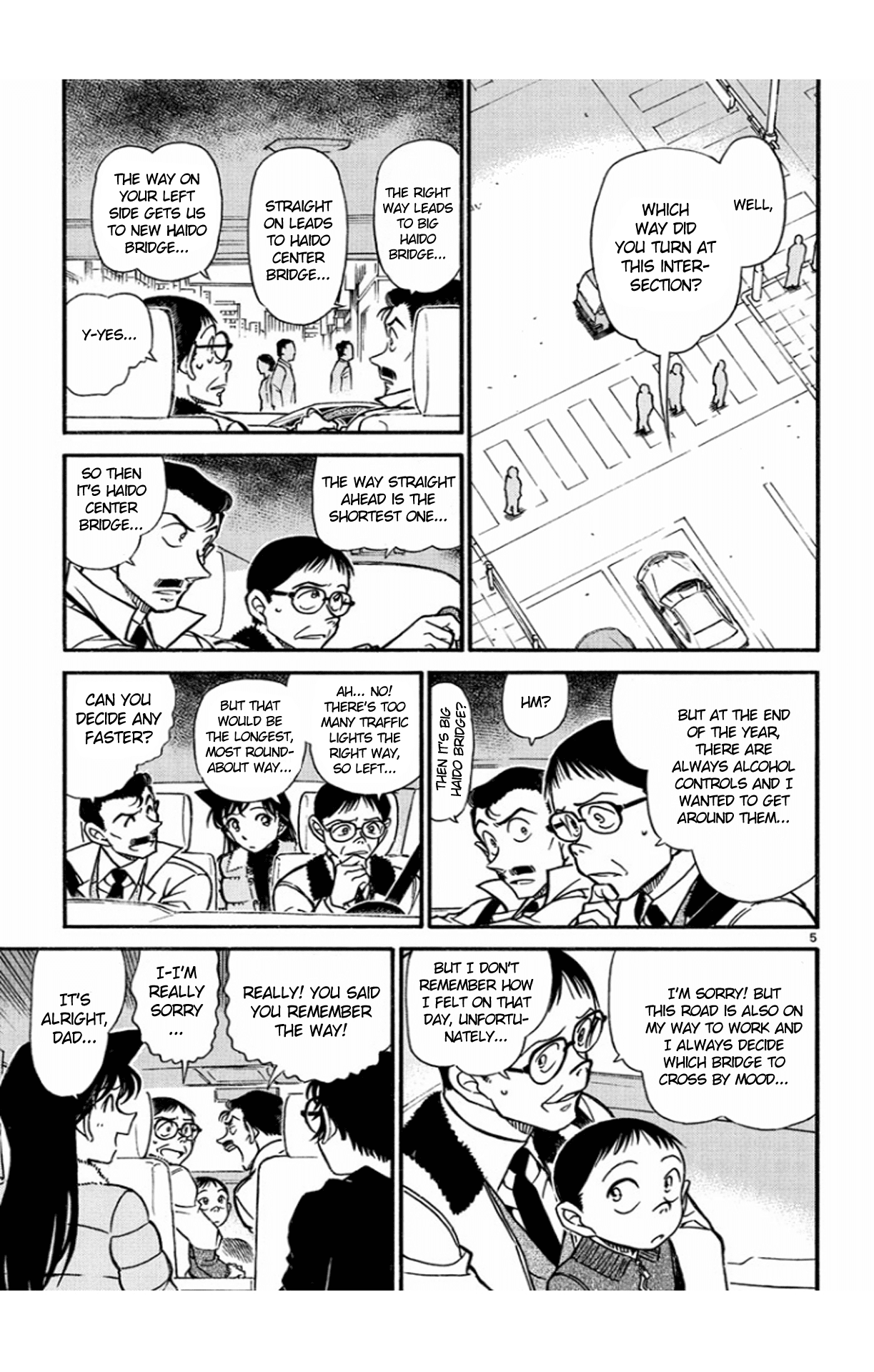 Detective Conan Chapter 551 page 6 - Chapter 551: Nail & Snake