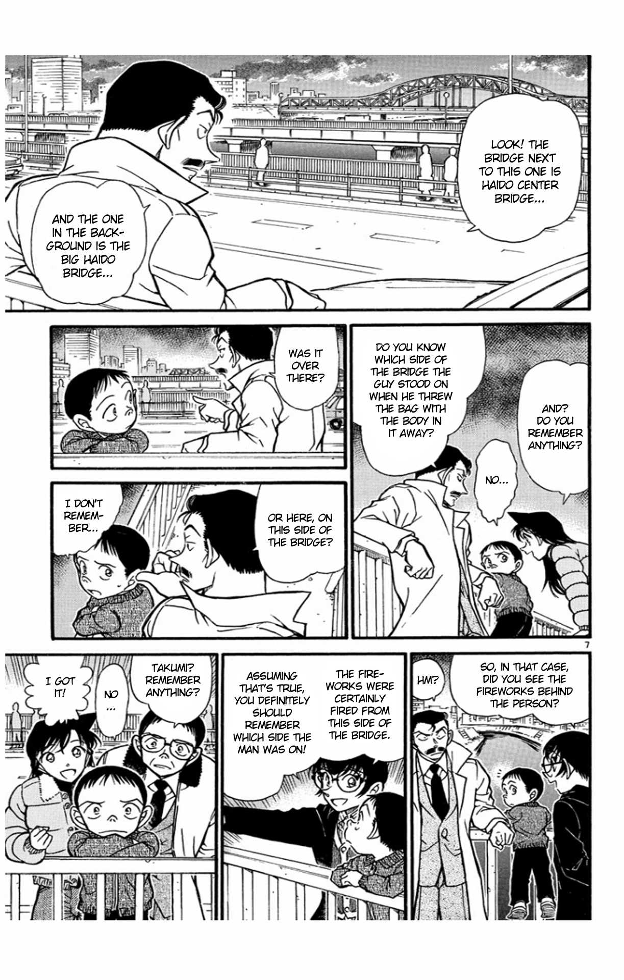 Detective Conan Chapter 551 page 8 - Chapter 551: Nail & Snake