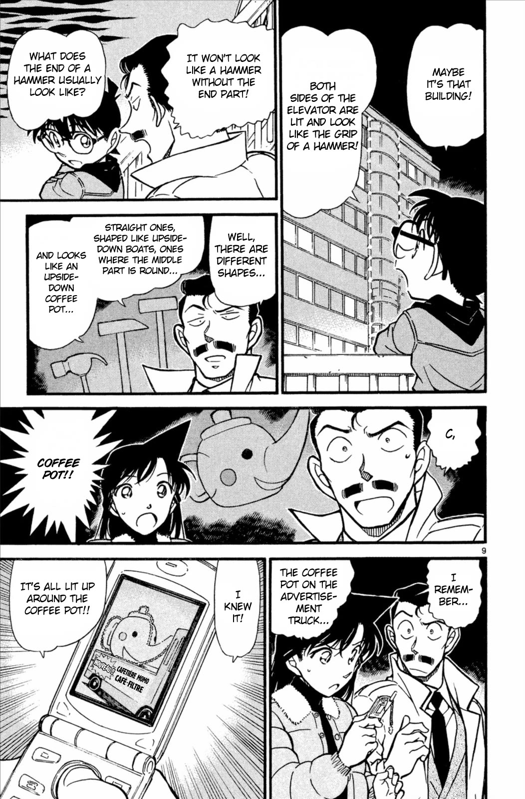 Detective Conan Chapter 552 page 10 - Chapter 552: The Identity of the Hammer