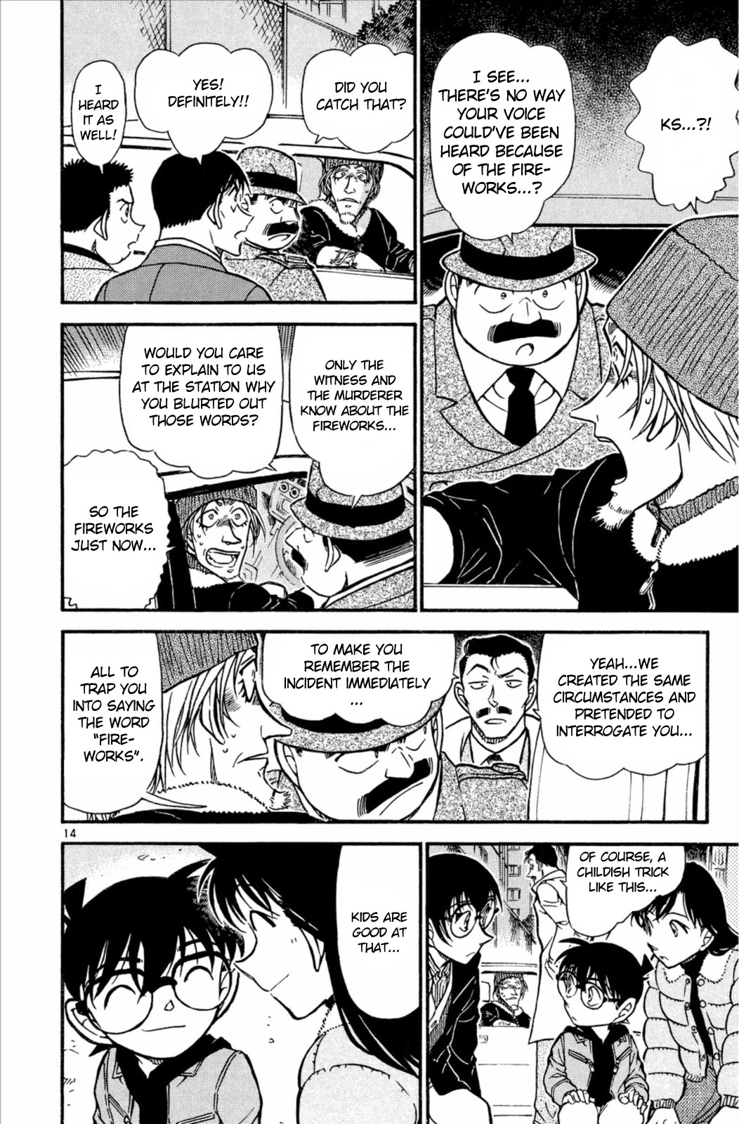 Detective Conan Chapter 552 page 15 - Chapter 552: The Identity of the Hammer