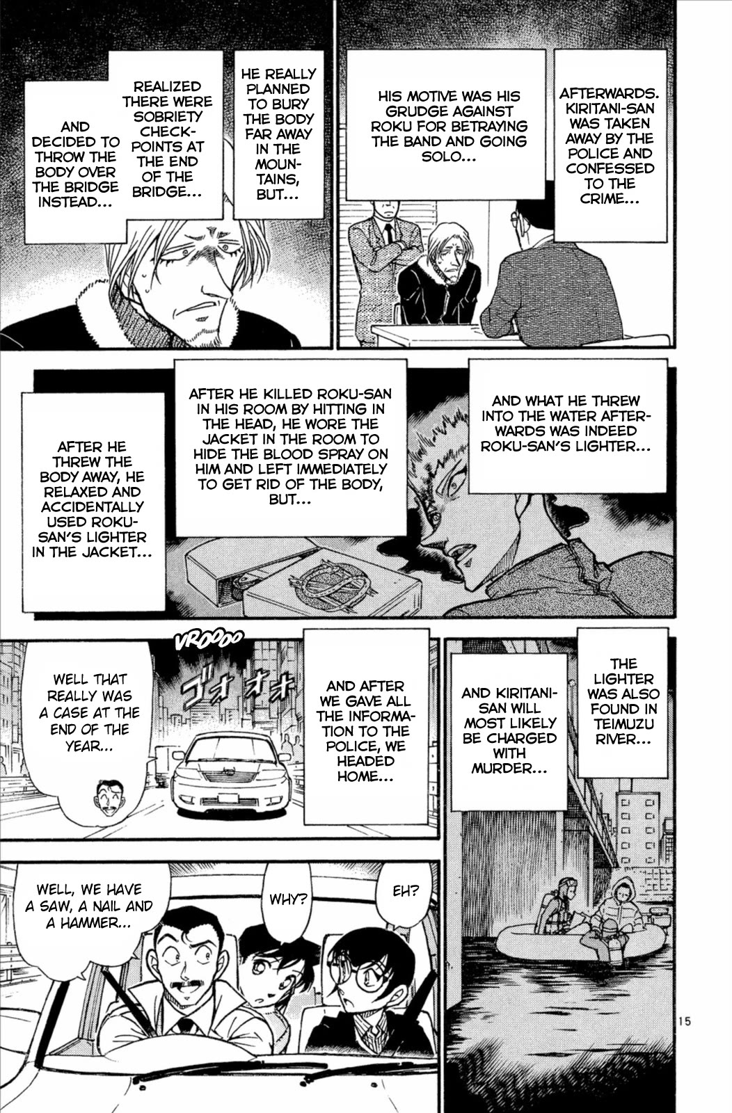 Detective Conan Chapter 552 page 16 - Chapter 552: The Identity of the Hammer