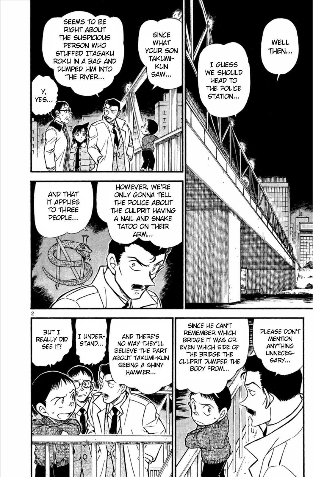 Detective Conan Chapter 552 page 3 - Chapter 552: The Identity of the Hammer