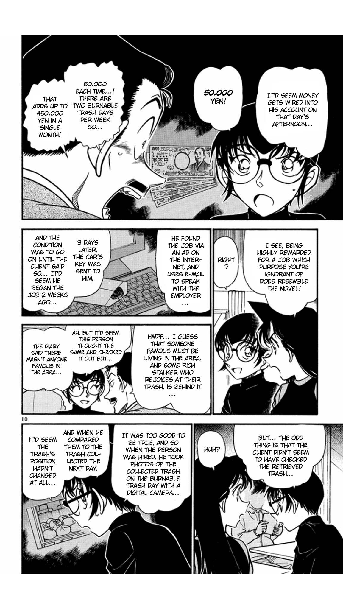 Detective Conan Chapter 553 page 11 - Chapter 553: A Mysterious Part-time Job