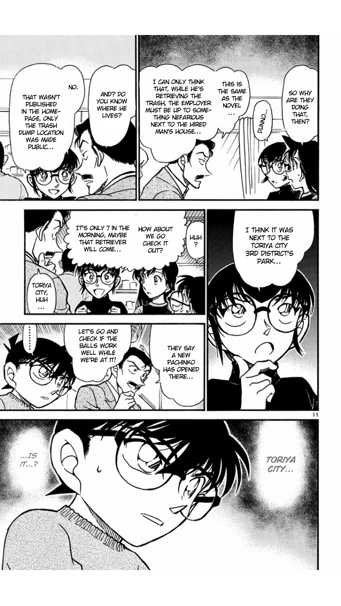 Detective Conan Chapter 553 page 12 - Chapter 553: A Mysterious Part-time Job