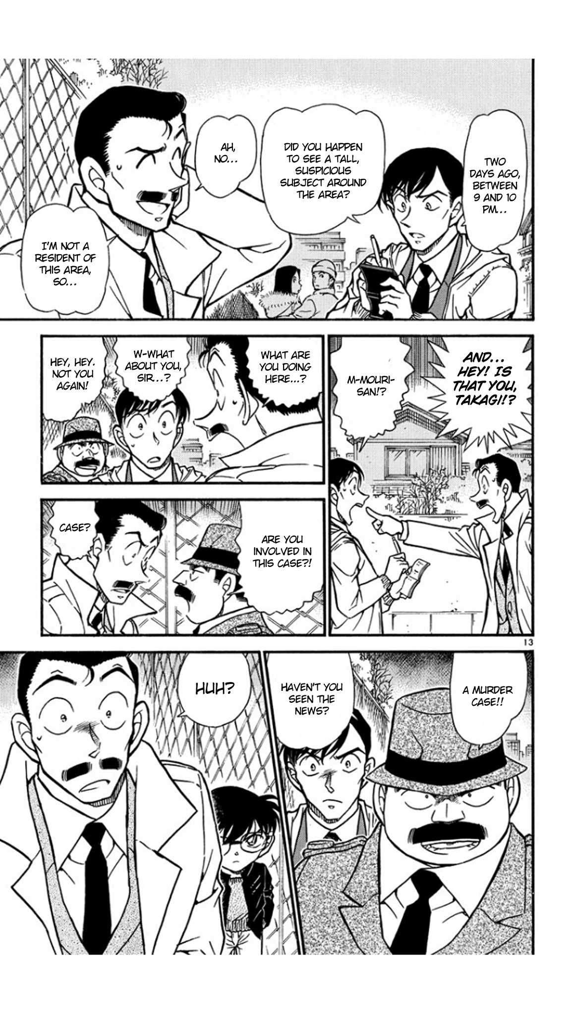 Detective Conan Chapter 553 page 14 - Chapter 553: A Mysterious Part-time Job