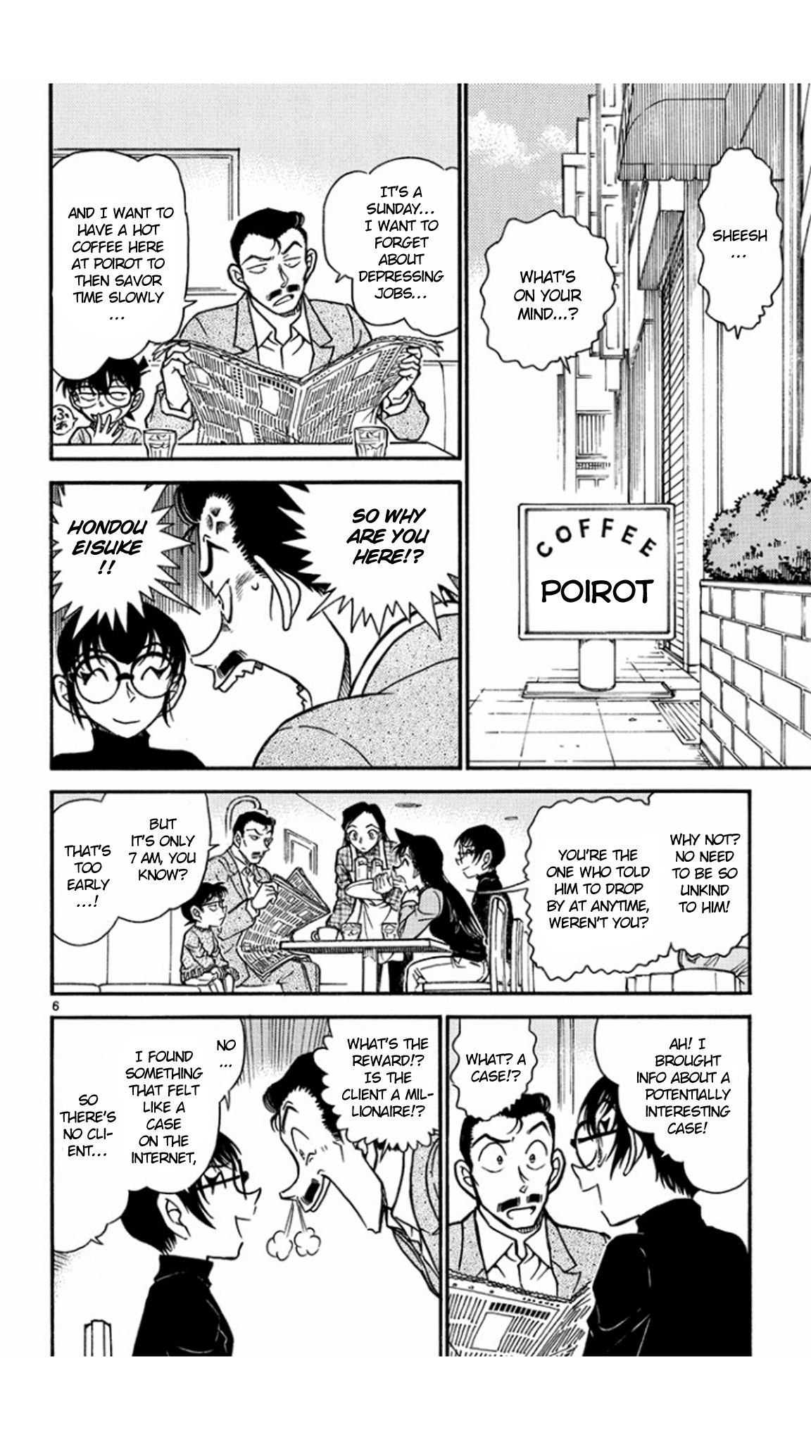 Detective Conan Chapter 553 page 7 - Chapter 553: A Mysterious Part-time Job