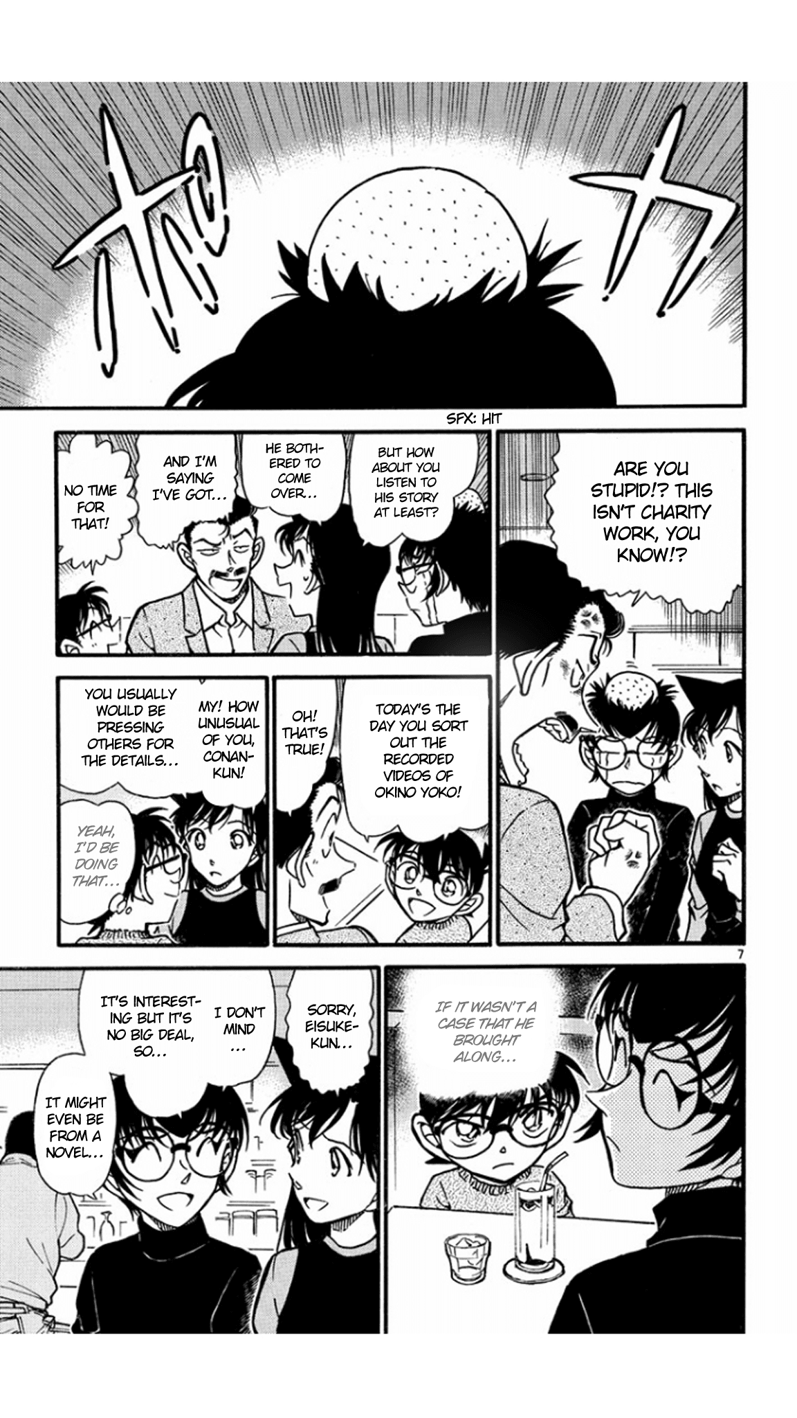 Detective Conan Chapter 553 page 8 - Chapter 553: A Mysterious Part-time Job