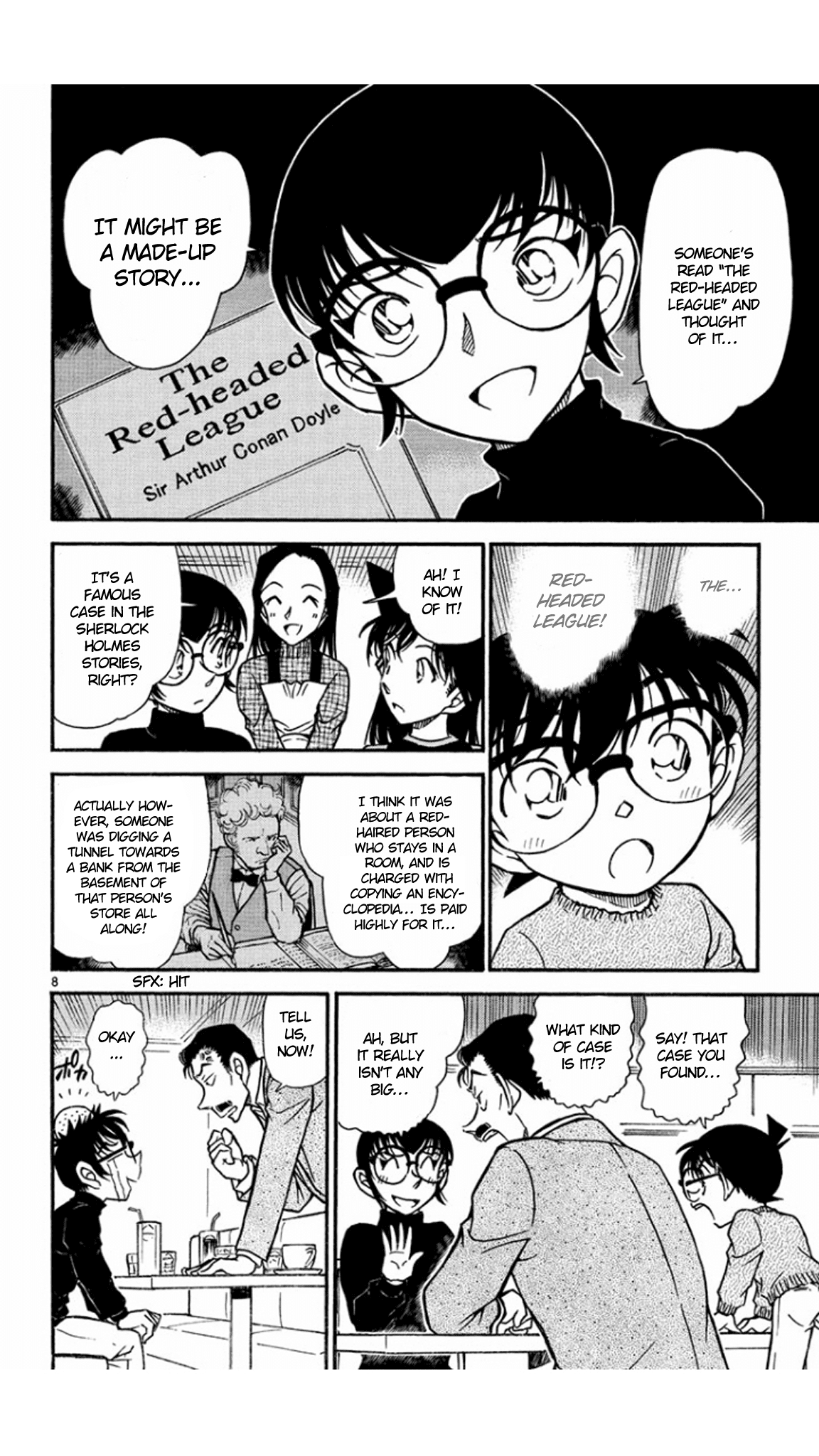 Detective Conan Chapter 553 page 9 - Chapter 553: A Mysterious Part-time Job