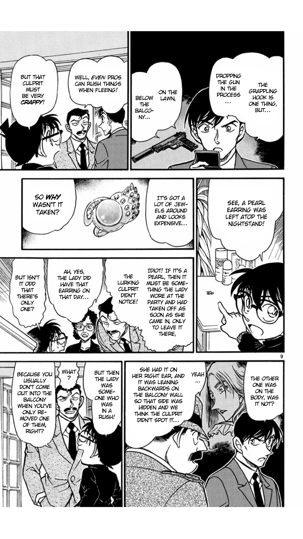 Detective Conan Chapter 554 page 10 - Chapter 554: The Dinner's Menu