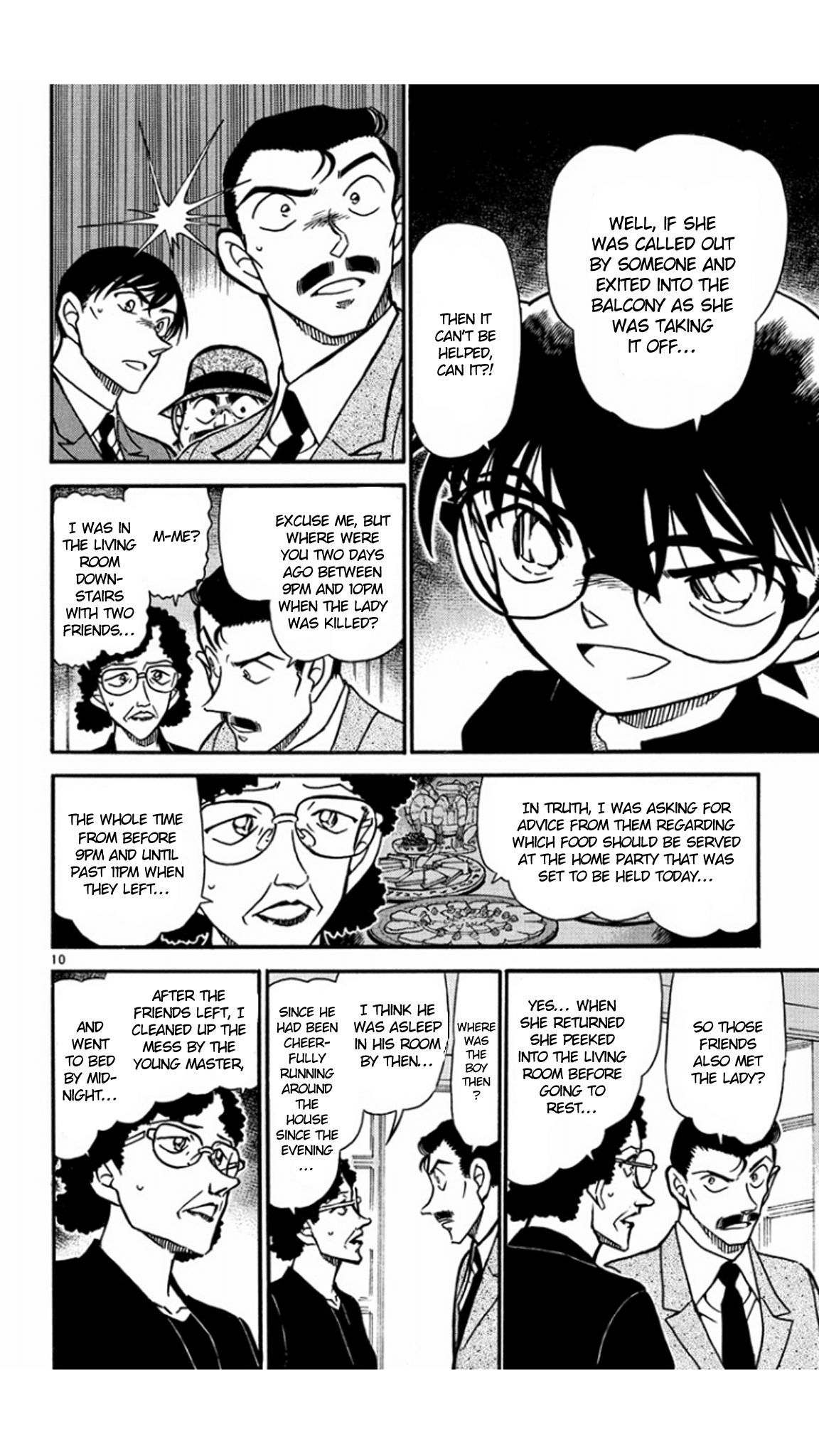 Detective Conan Chapter 554 page 11 - Chapter 554: The Dinner's Menu