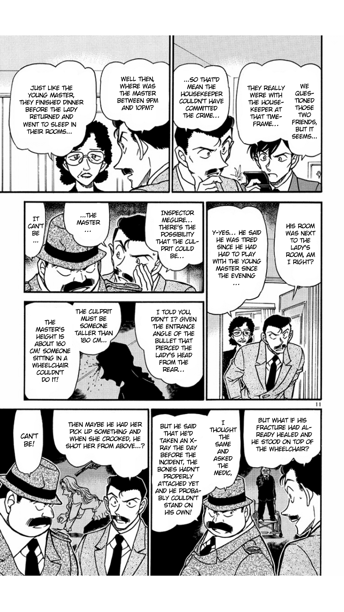 Detective Conan Chapter 554 page 12 - Chapter 554: The Dinner's Menu