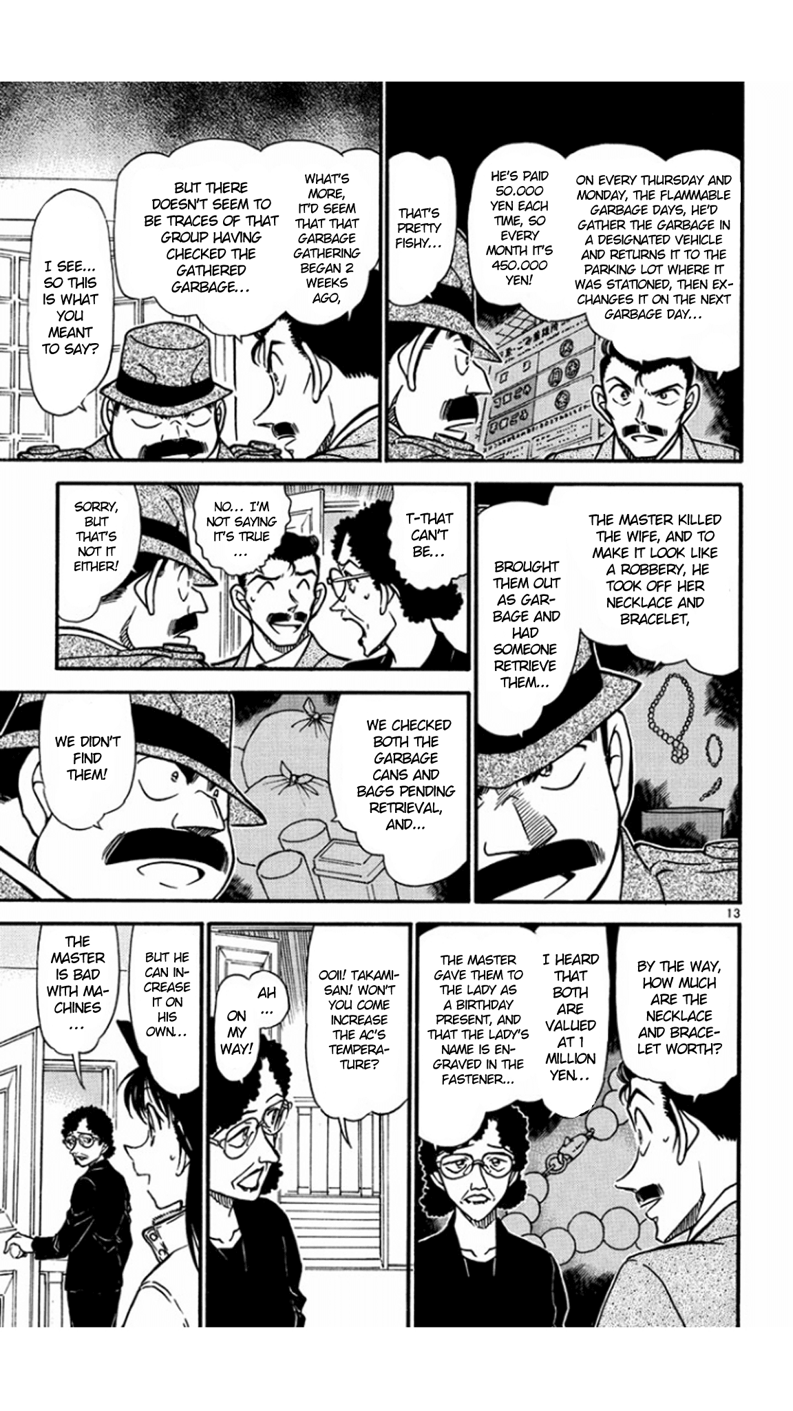 Detective Conan Chapter 554 page 14 - Chapter 554: The Dinner's Menu